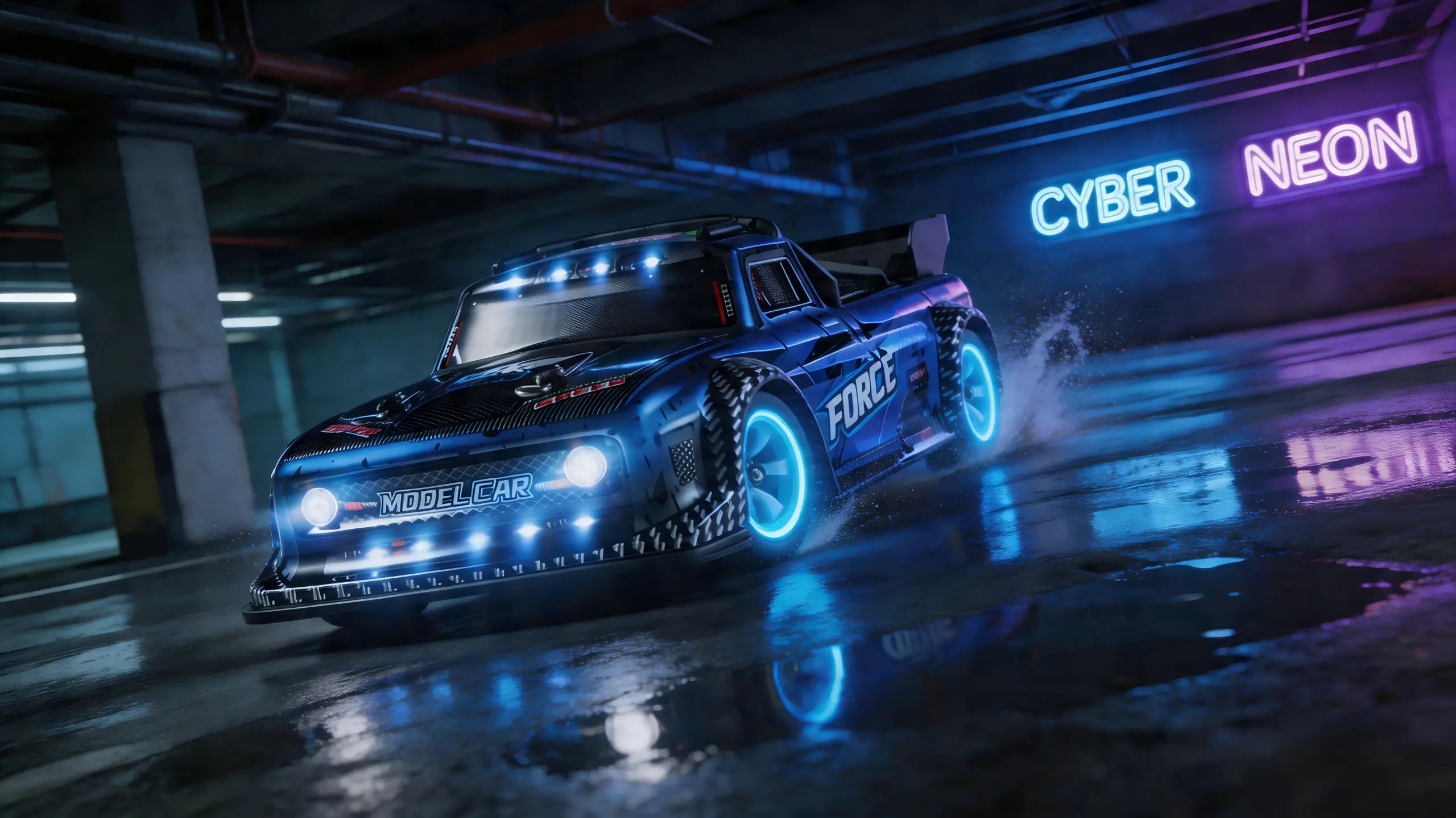 High-Speed Drift RC Carsā with LED Light