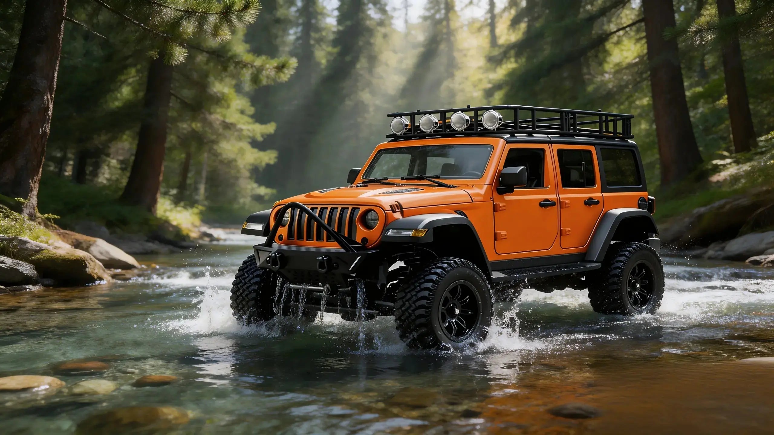 MN128: Born to Climb 1:12 Scale Rock Crawler 4x4 RC Car