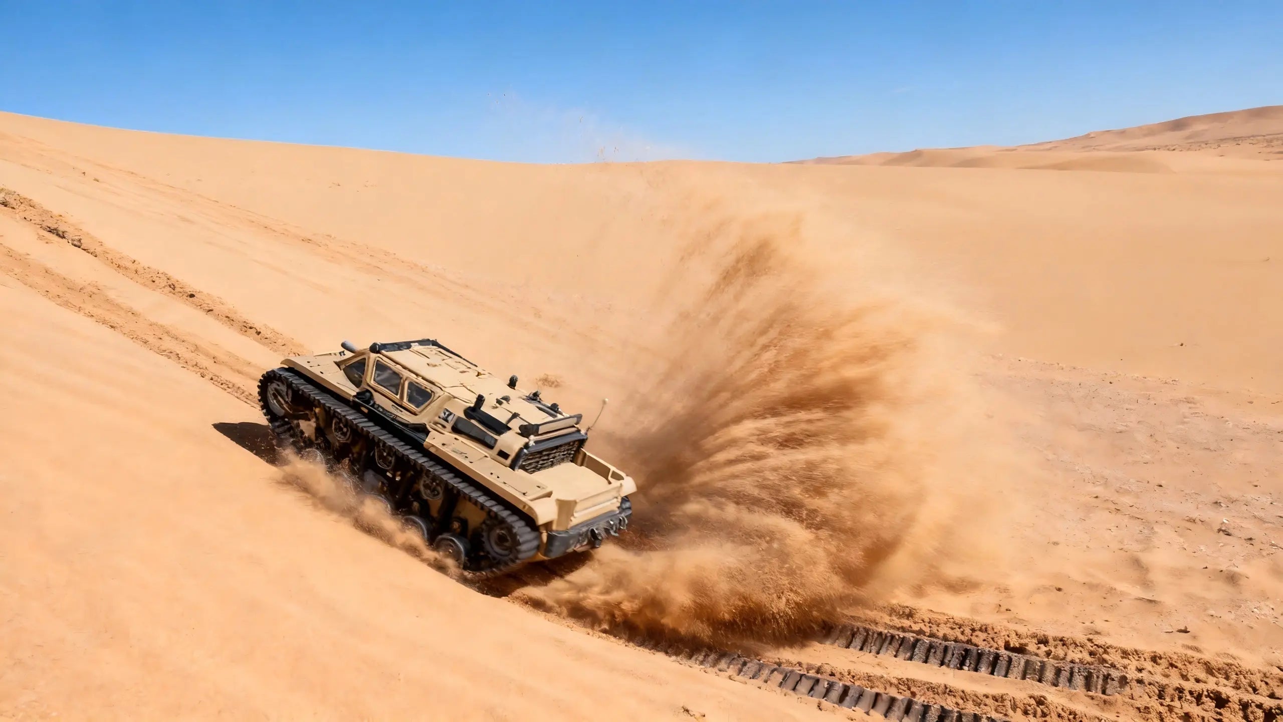 Motion RC Tank: High-Speed 360° Drifting Off-Road Truck