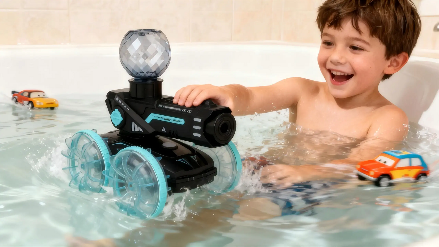 Small RC Boats That Make Bath Time Exciting - Playpulse RC