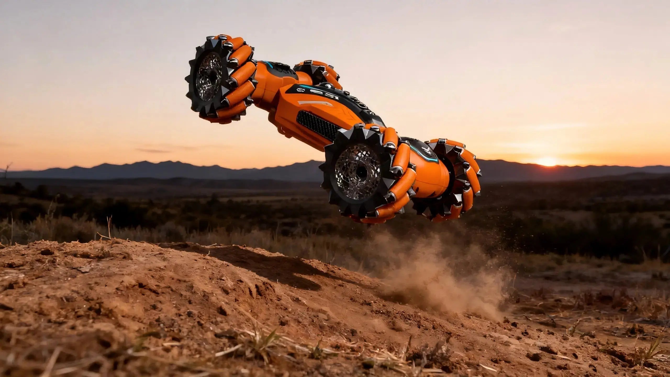 Dazzle Spray RC Car: Transformable RC Auto Drift Car with 360° Stunts & Spray FX
