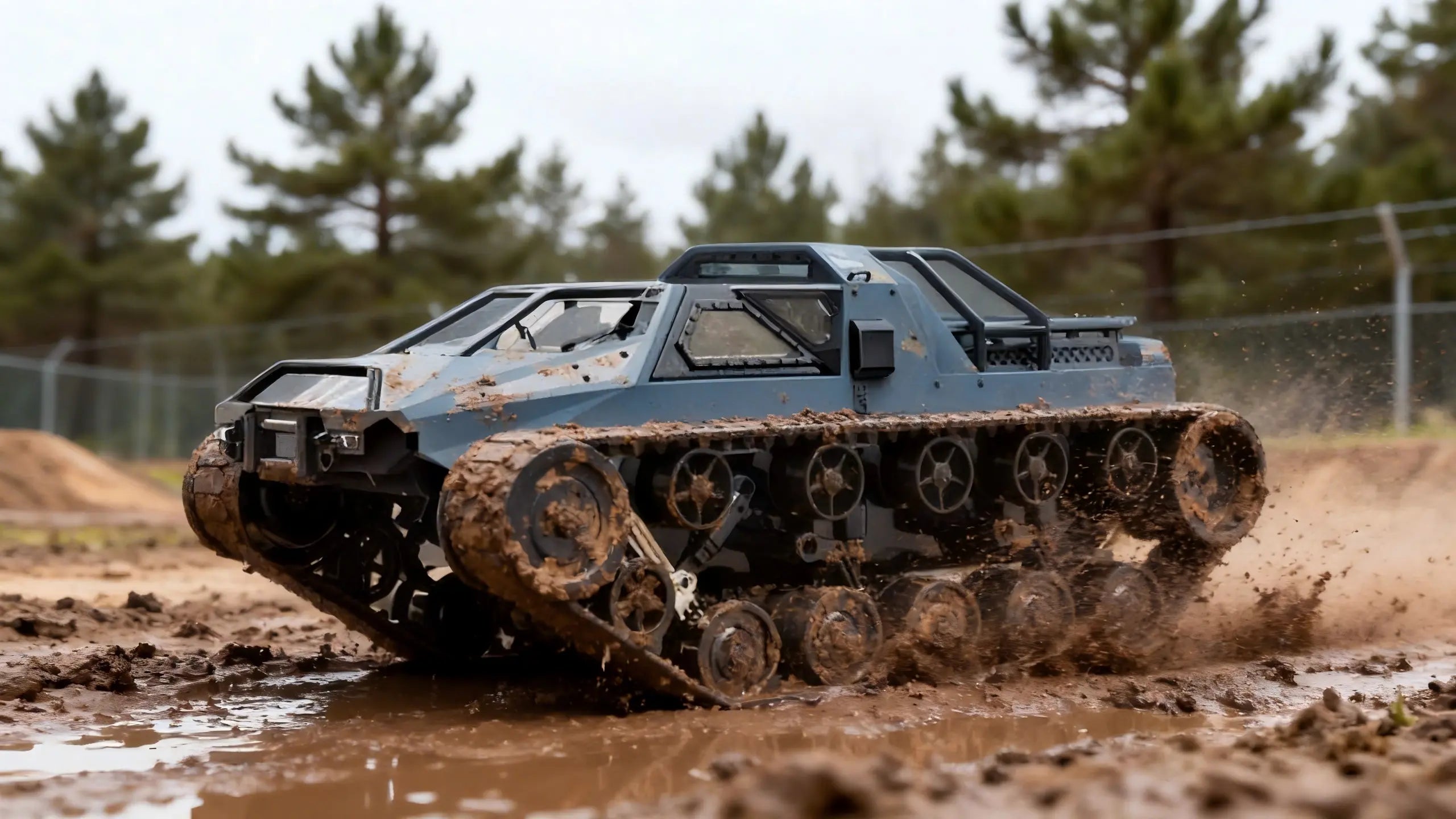 Motion RC Tank: High-Speed 360° Drifting Off-Road Truck