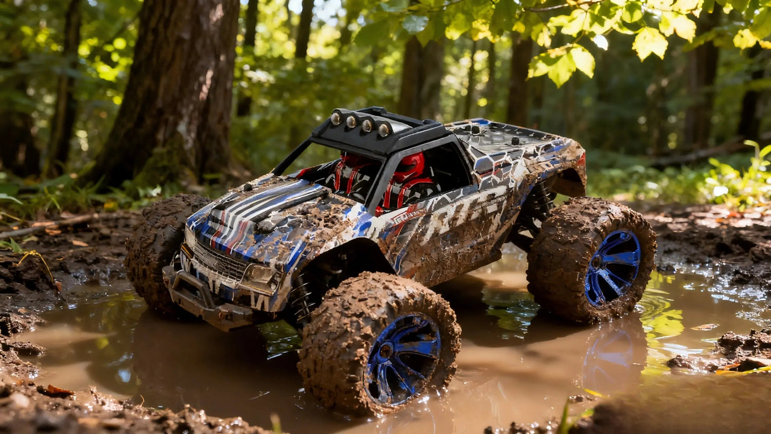 Lowrider Remote Control Cars - 1:28 Scale 284161 4WD Off-Road Rock Crawler for Adventures