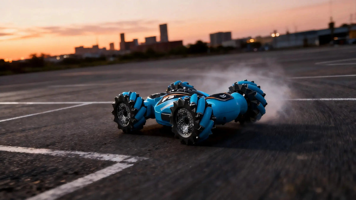 RC Auto Drift Car with 360° Stunts & Spray FX