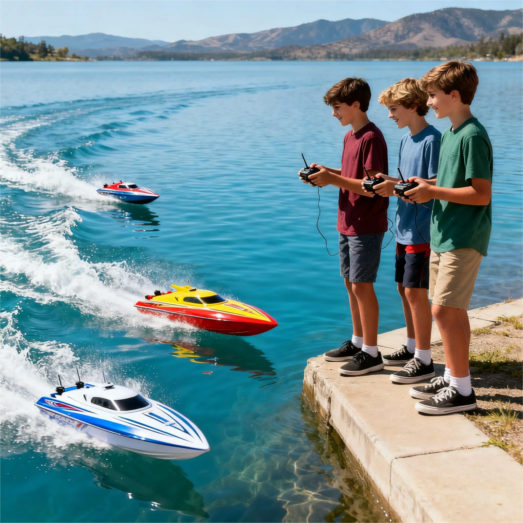 RC Boats For Pond & Lake Sailing - Playpulse RC