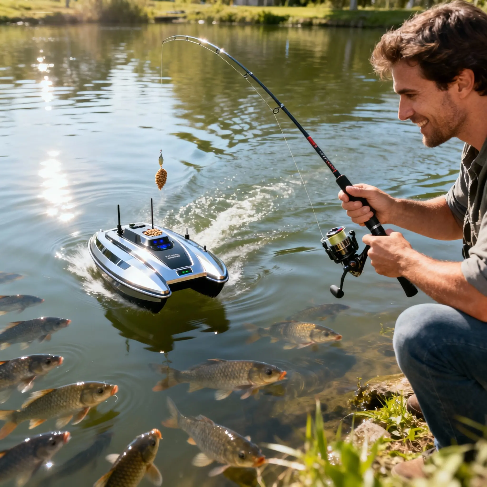 RC Boats For Fishing & Outdoor Recreation - Playpulse RC