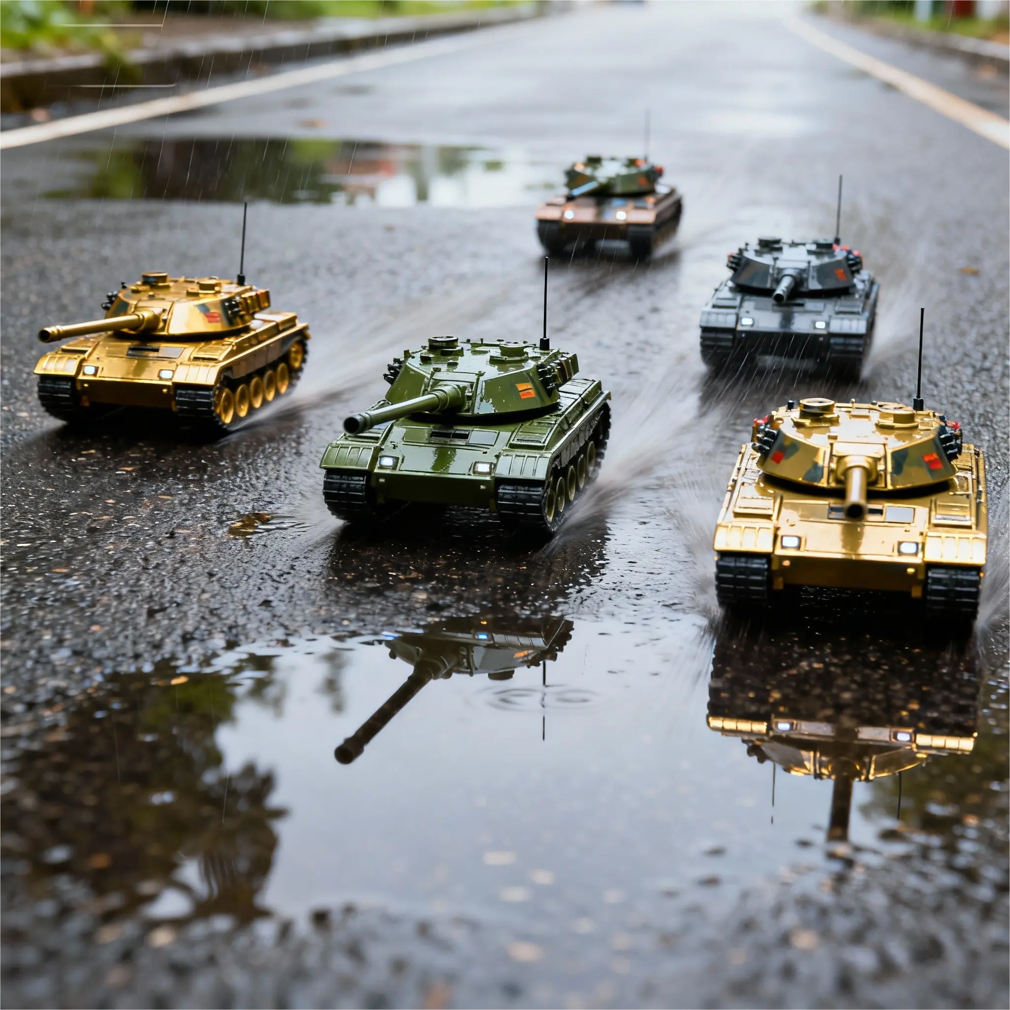 RC Tanks For Collection & Display - PLAYPULSE RC