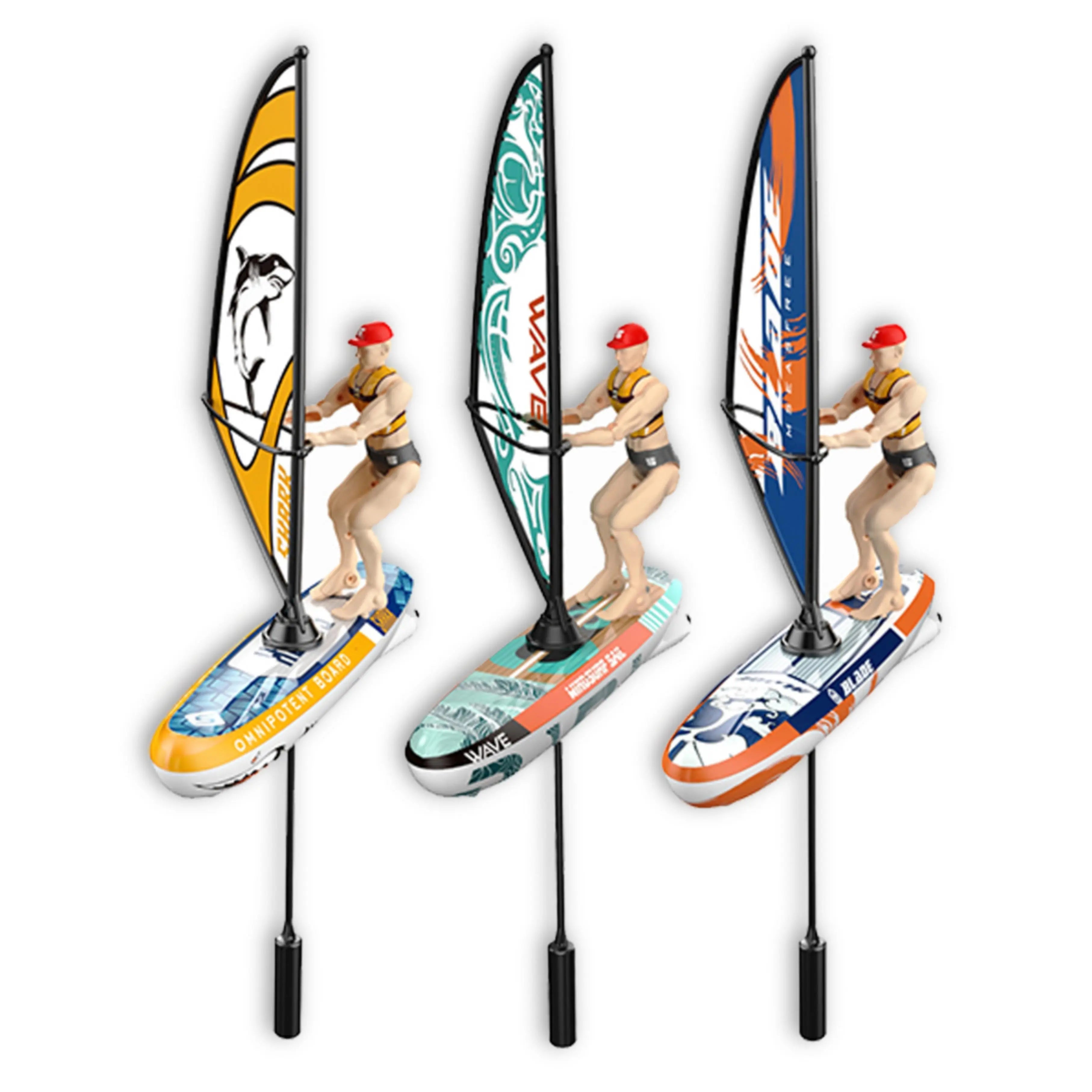 LED Sailboat RC Boat for Pools, Lakes & Bathtubs PLAYPULSE RC