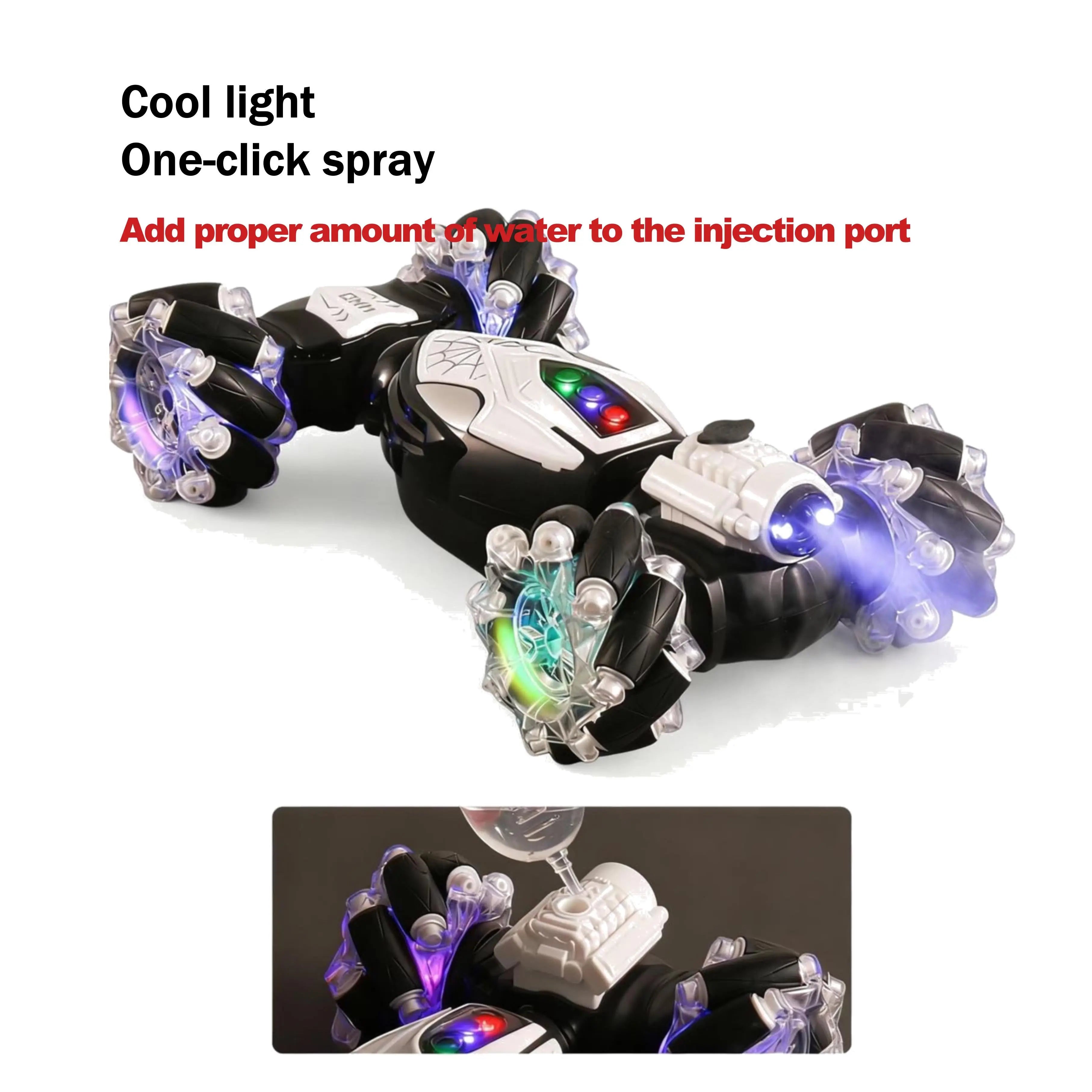 Multi-Directional 360 Rotation RC Stunt Vehicle PLAYPULSE RC