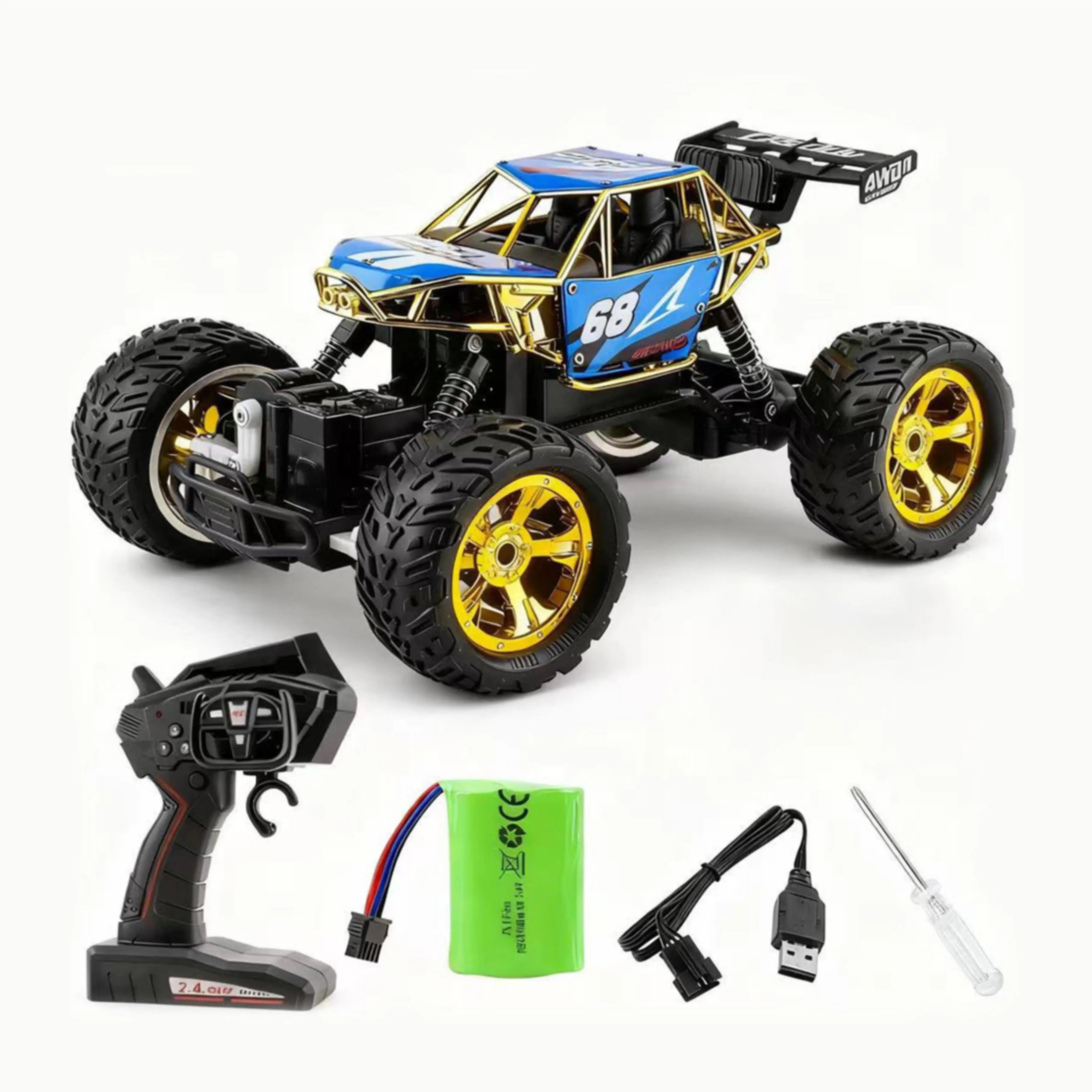 High-Speed RC Racing Truck with Four-Wheel Drive PLAYPULSE RC