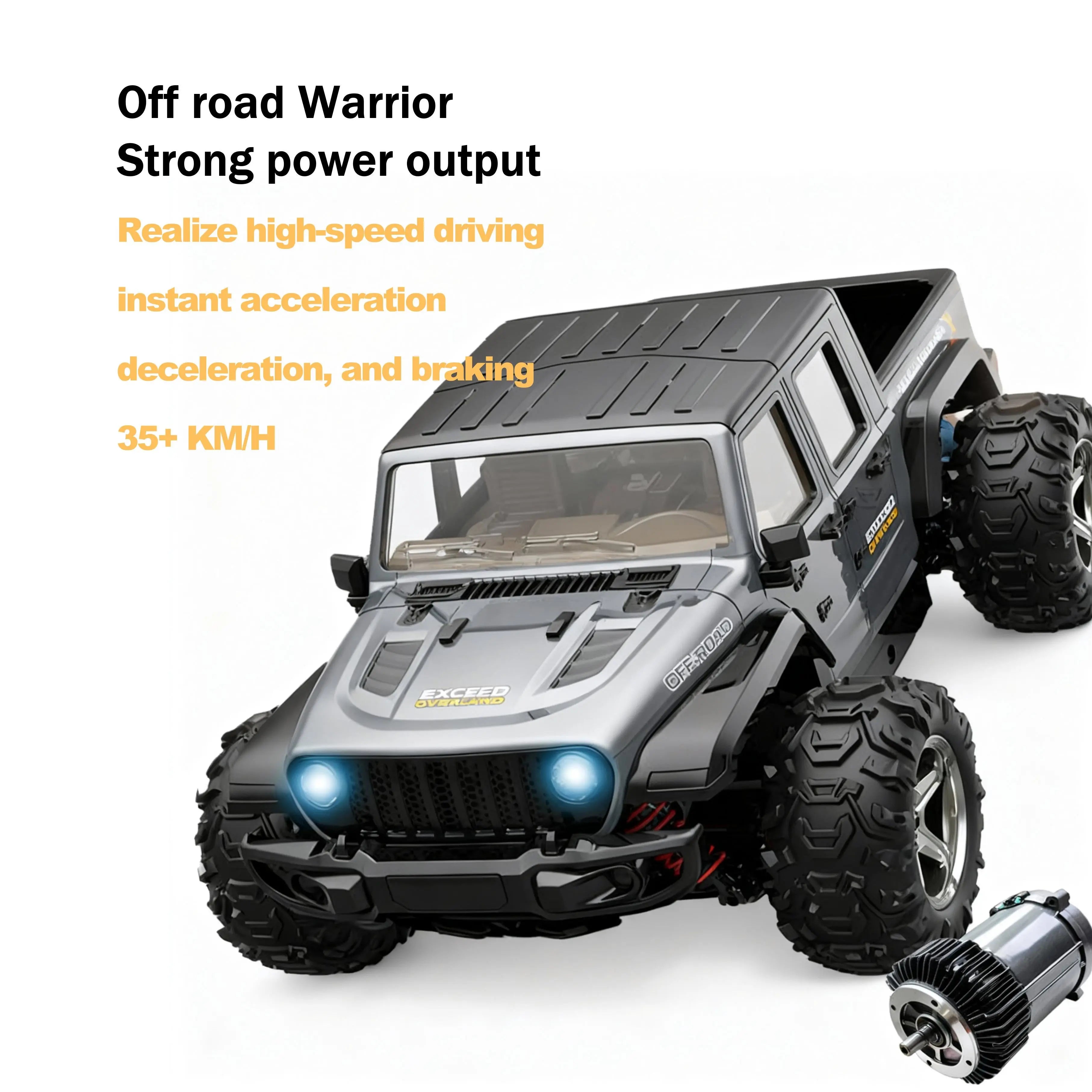 Lowrider RC Car BG1550 - Realize high-speed driving instant acceleration deceleration, and braking 35+ KM/H- PLAYPULSE RC