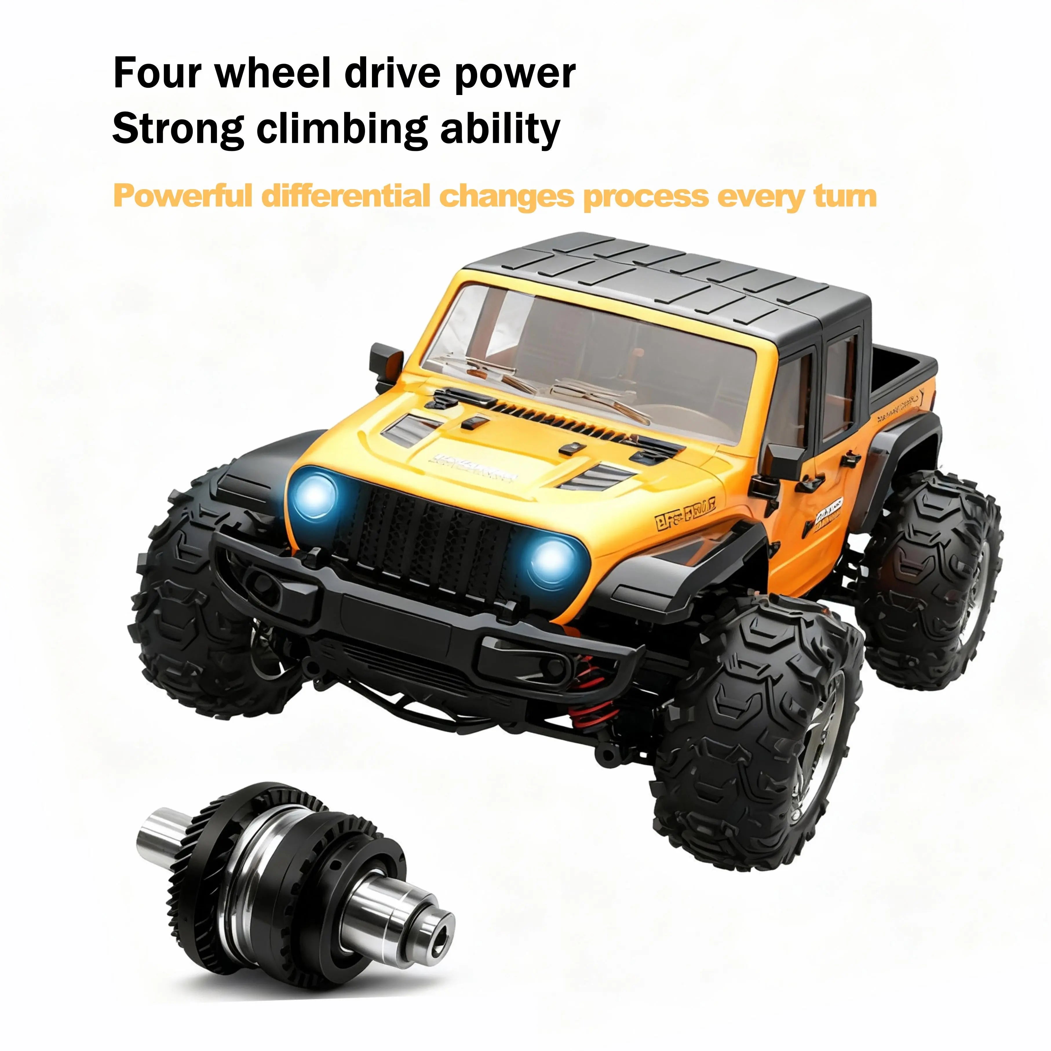 Lowrider RC Car BG1550 - Powerful differential changes process every turn- PLAYPULSE RC