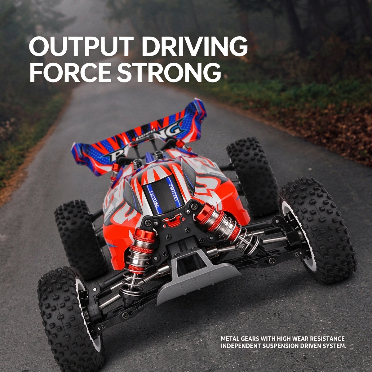 PlayPulseRC 124008 1:12 3S Brushless RC Buggy 4WD Drift
