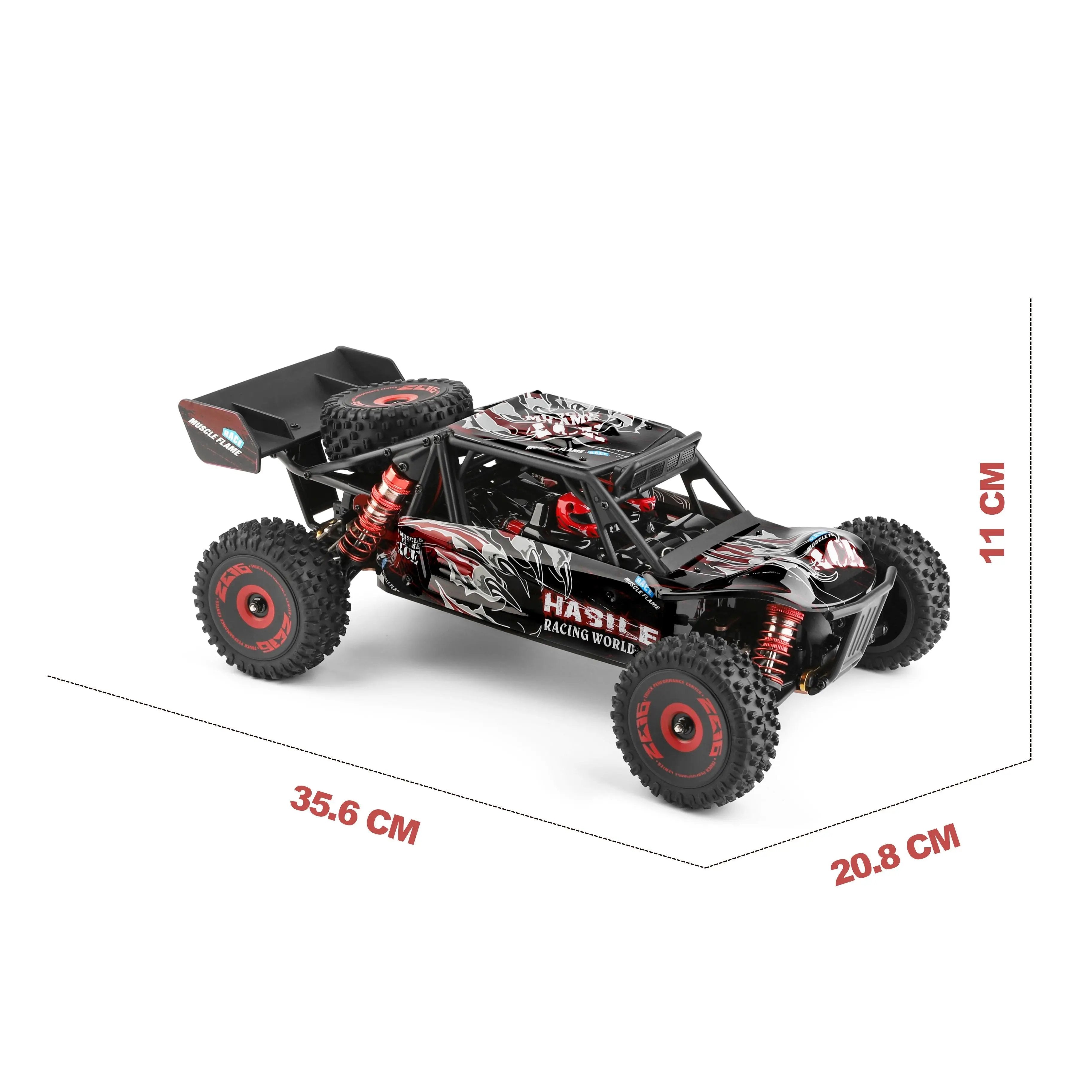 75km/h Brushless Top Speed RC Cars 4WD Desert Truck for Off-Road Adventure PLAYPULSE RC