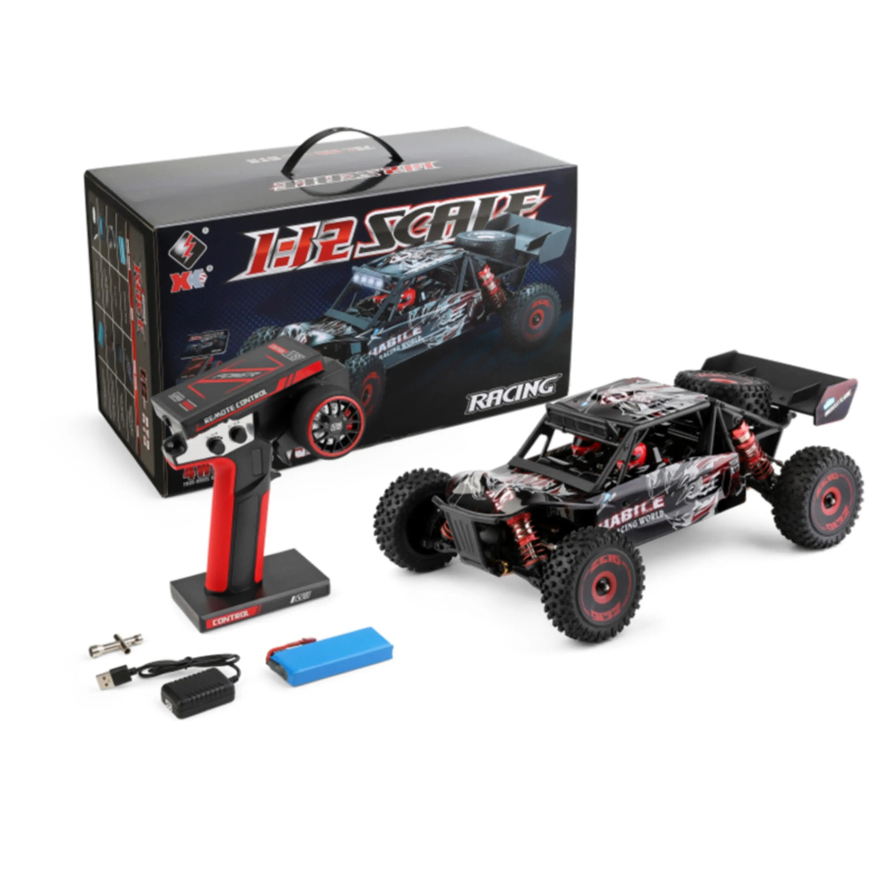 75km/h Brushless Top Speed RC Cars 4WD Desert Truck for Off-Road Adventure PLAYPULSE RC