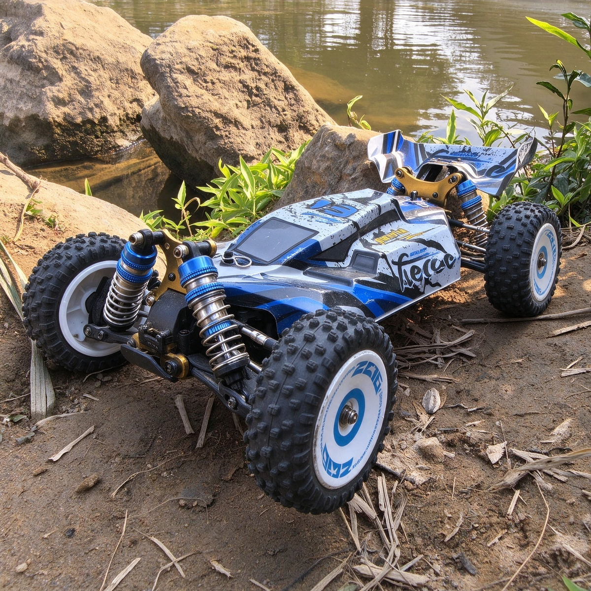 PlayPulseRC 124017 1:12 Brushless RC Buggy 4WD 75 km/h