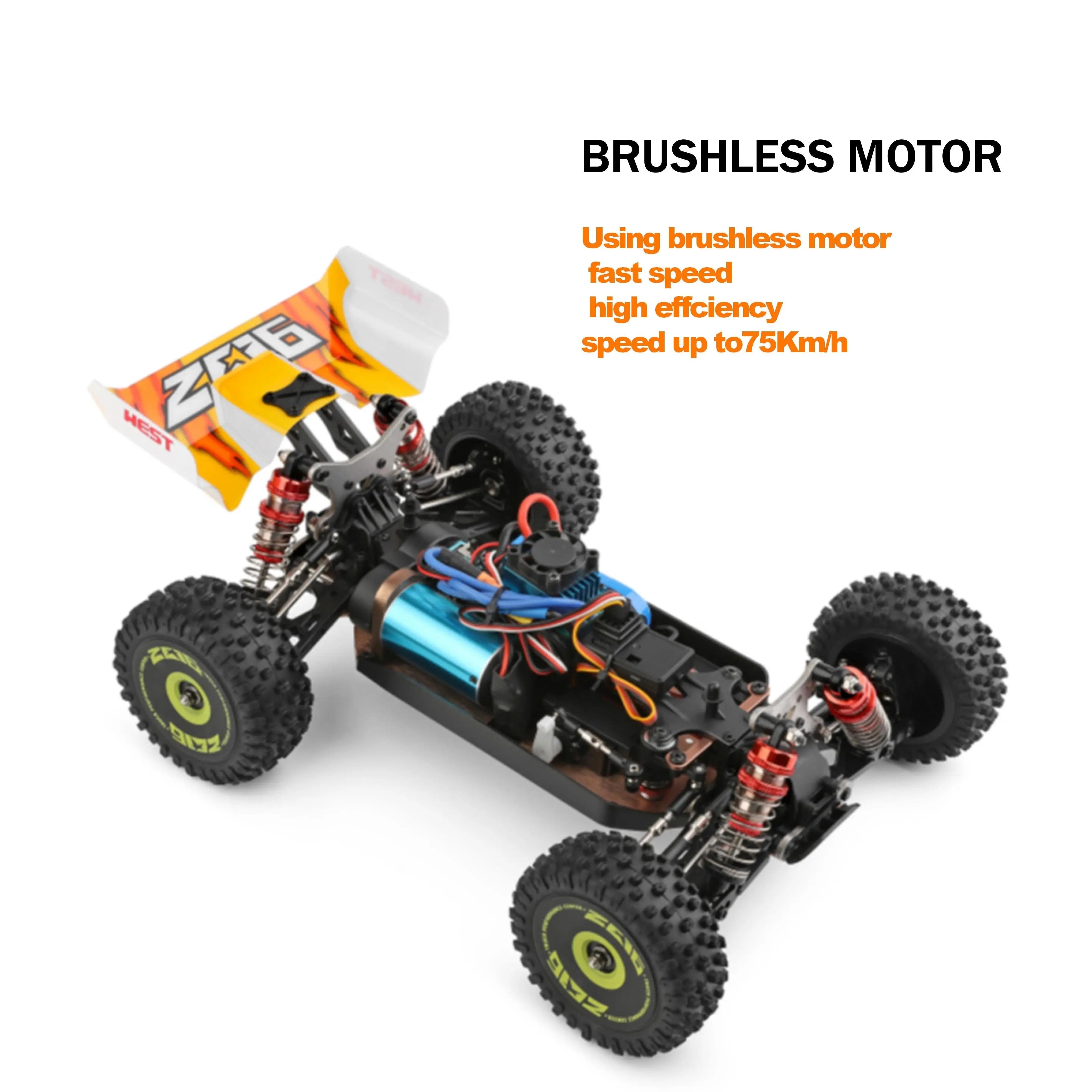 Brushless Motor Hot Racing RC Buggy Drift 1:14 4WD Car PLAYPULSE RC