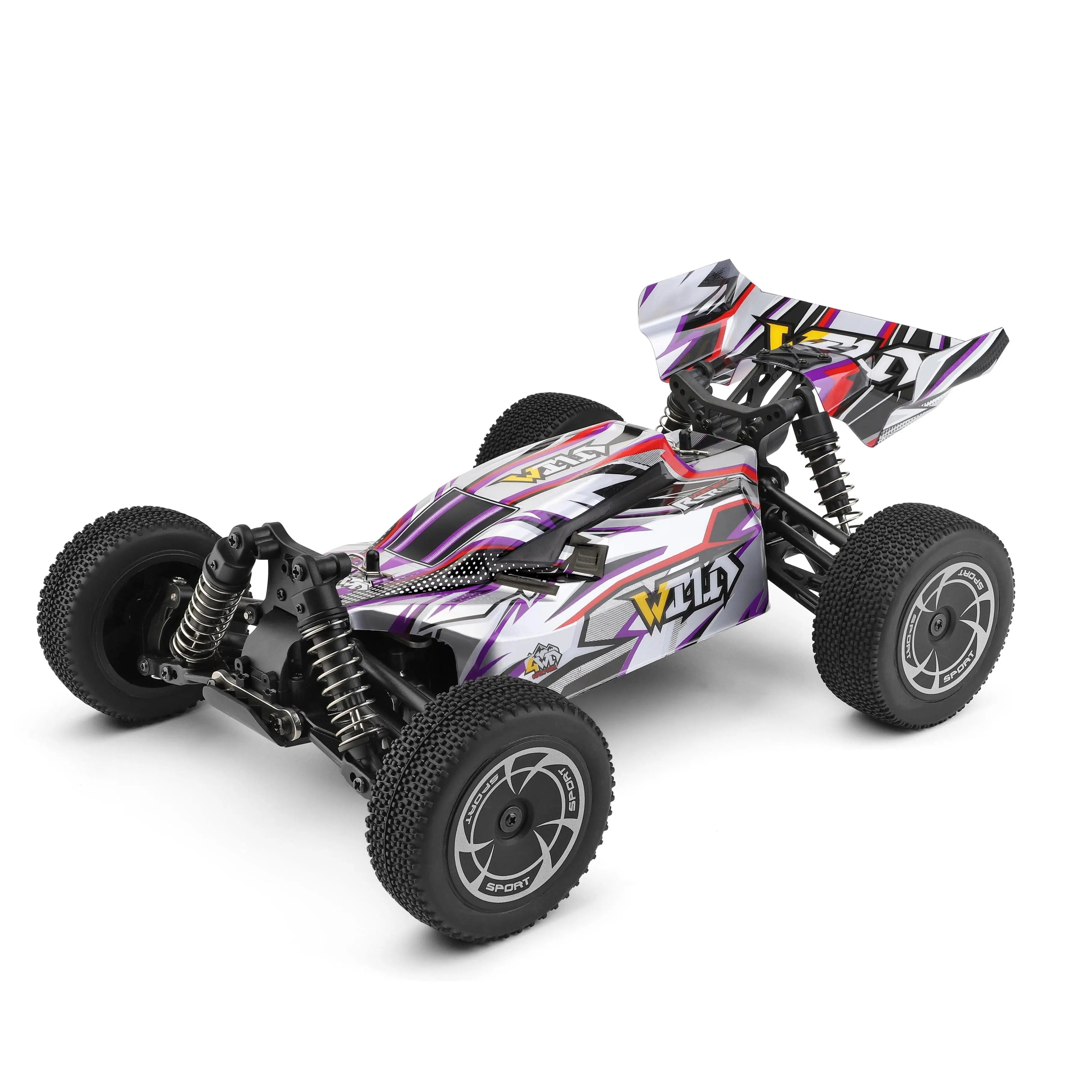High-Speed Fast RC Cars Featuring 390 Carbon Brush Motor 1:14 Scale Model PLAYPULSE RC