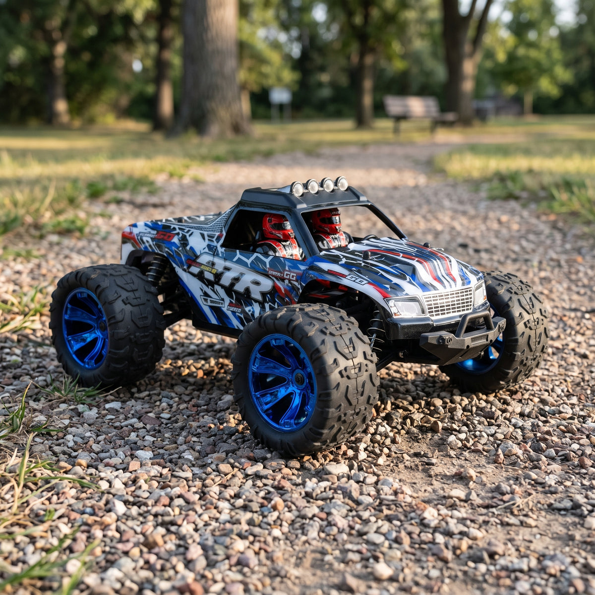 PlayPulseRC 144018 1:14 4WD RC Desert Truck 35 km/h