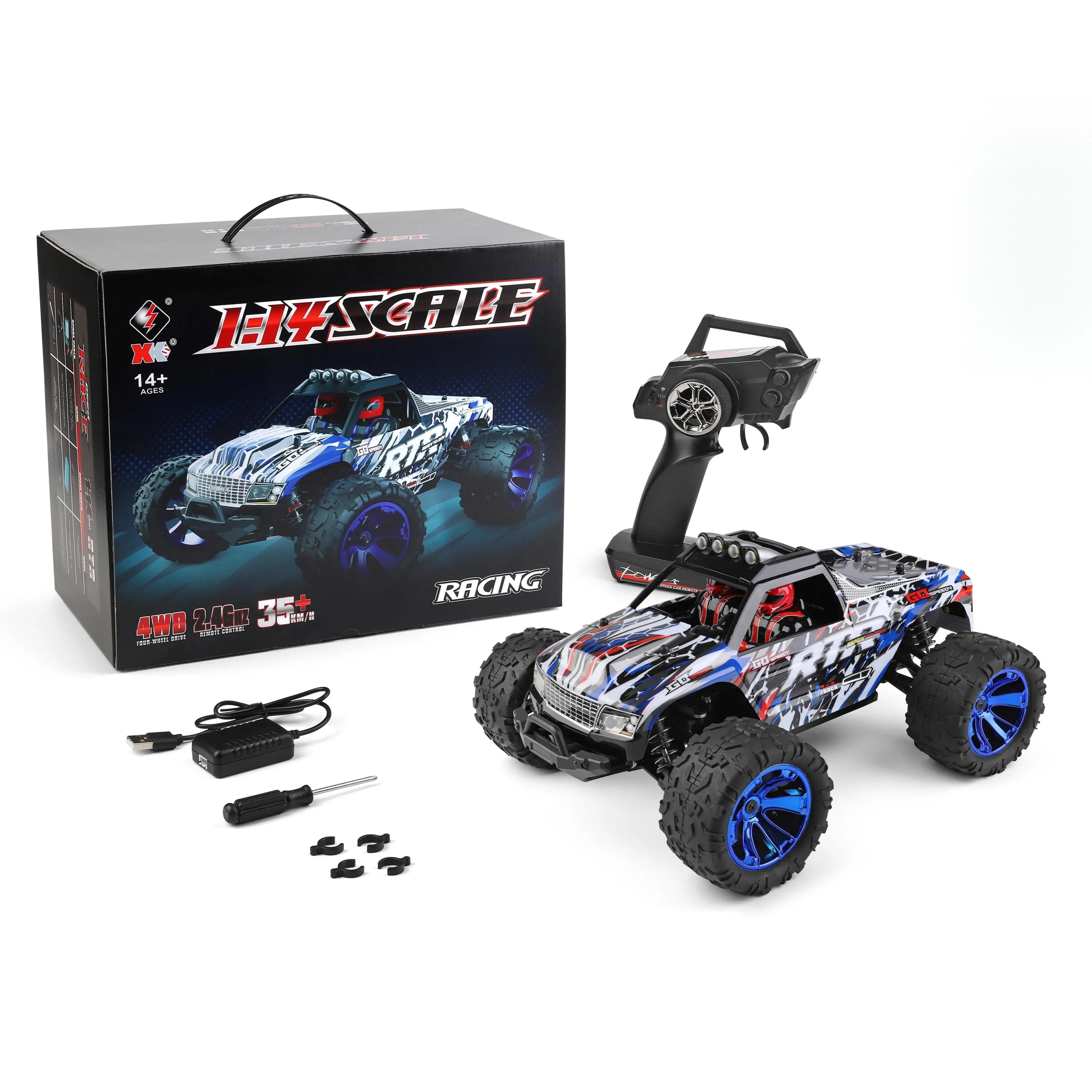 Cheap RC Cars All-Terrain Crawler Truck for Kids Outdoor Fun PLAYPULSE RC