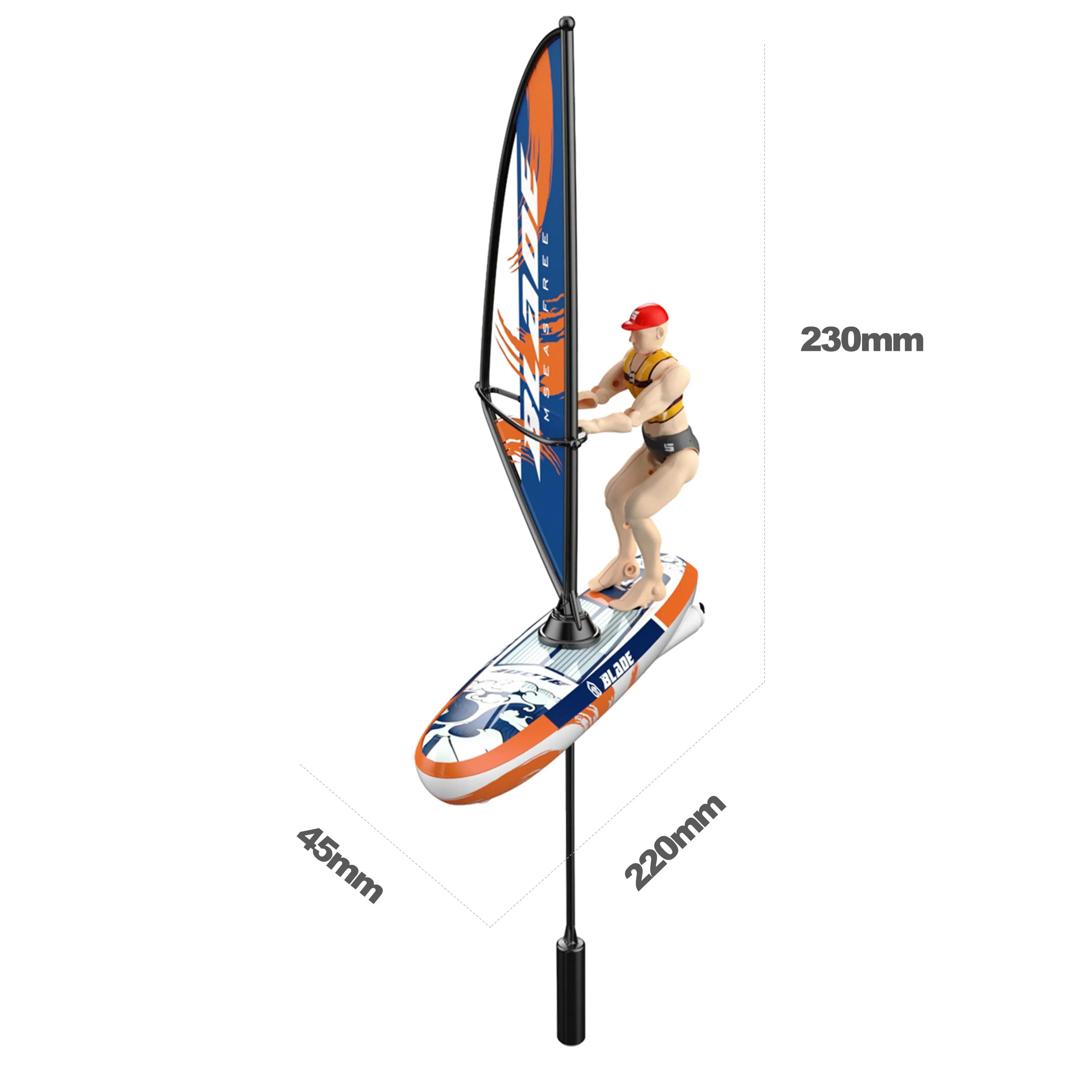 804 RC Sailboats: Dual Mode, Dynamic Sailing & Bathtub Fun Product Dimensions- PLAYPULSE RC