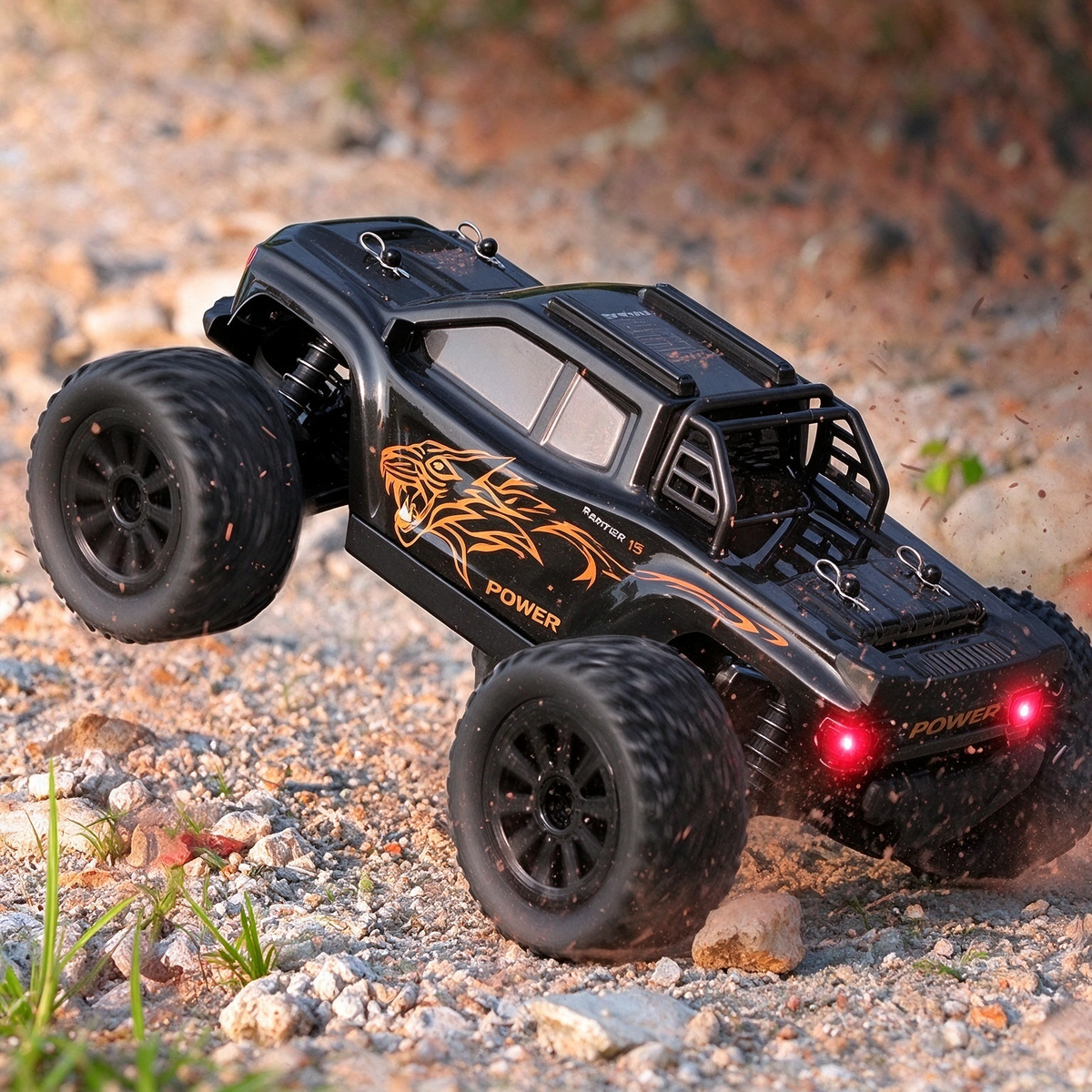 PlayPulseRC 164018 1:16 4WD RC Monster Truck 35 km/h