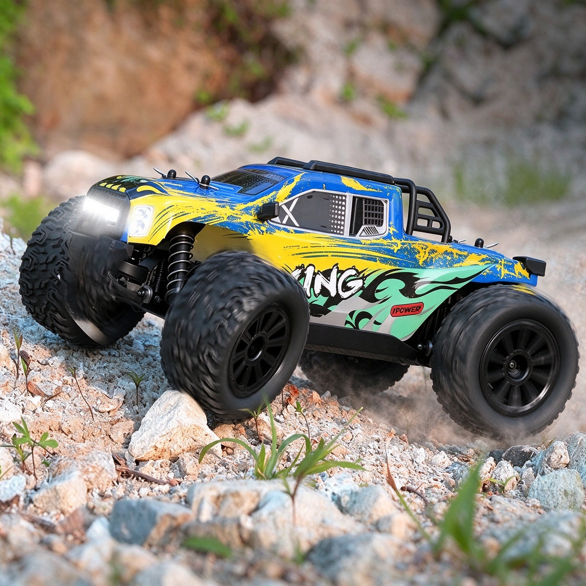 PlayPulseRC 164018 1:16 4WD RC Monster Truck 35 km/h
