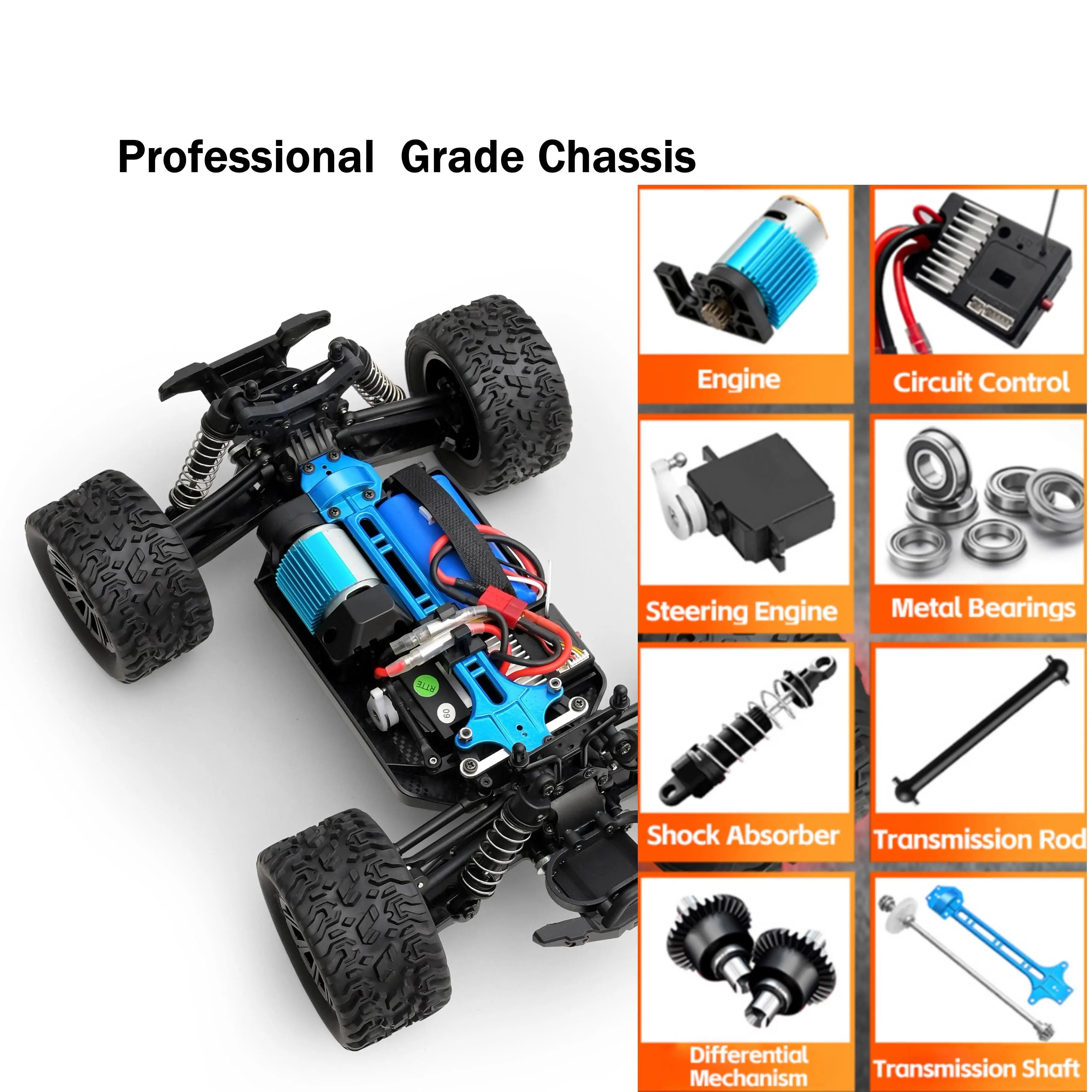 Cheap All Terrain RC Cars with LED Lights for Kids PLAYPULSE RC