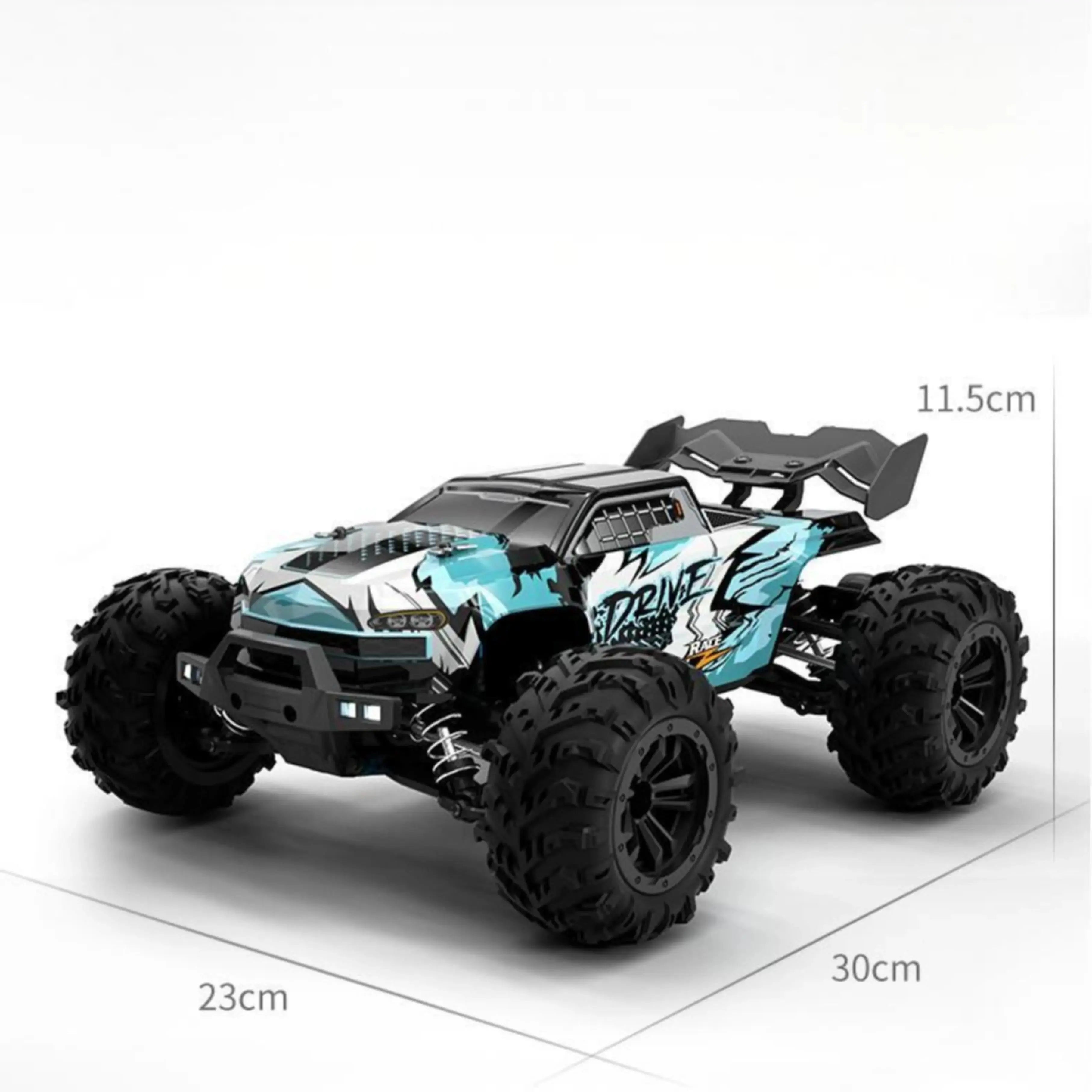 Brushless High-Speed RC Car Dimensions - Playpulse RC
