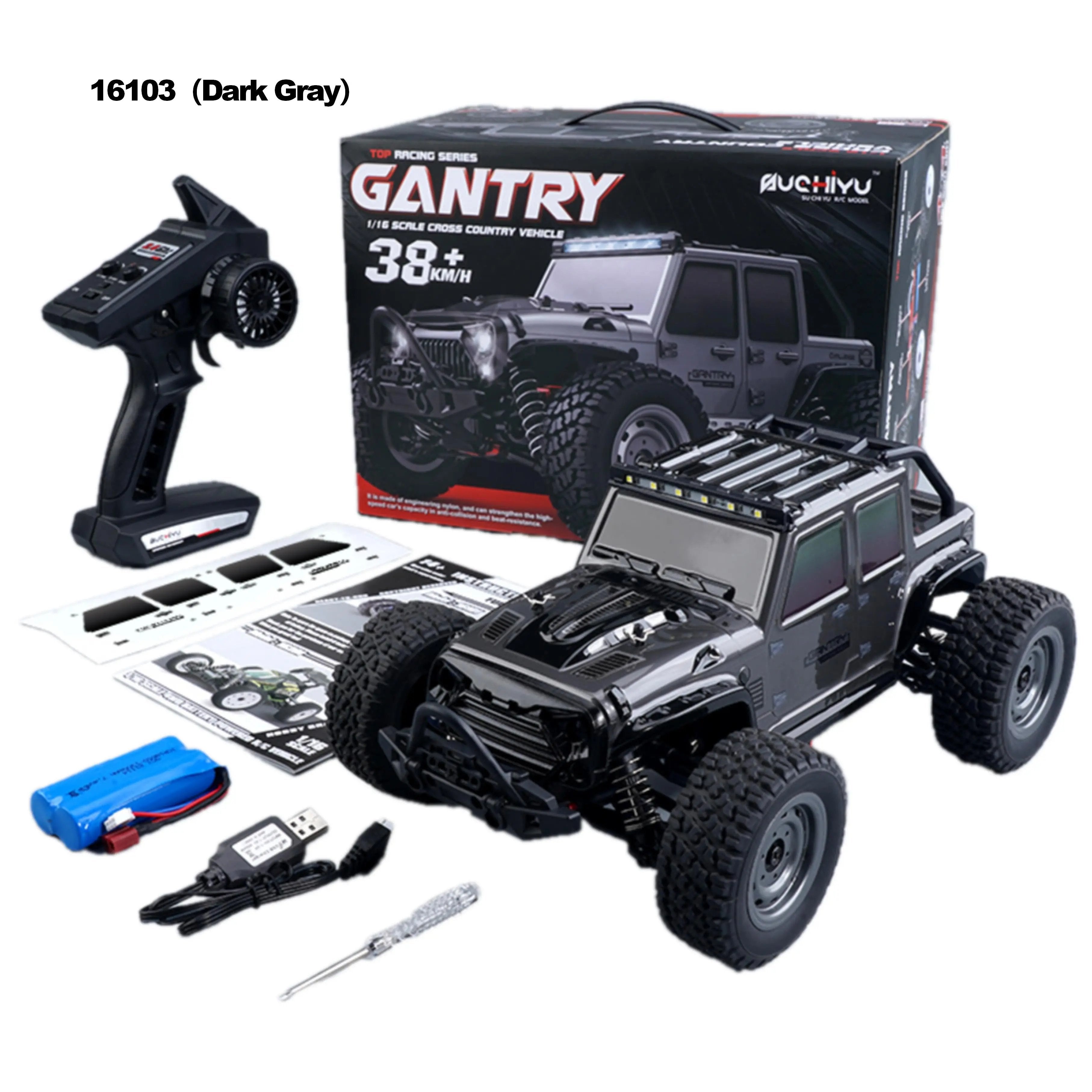 Hot Racing RC Car - 38km/h Speed with 80m Remote Control Distance PLAYPULSE RC