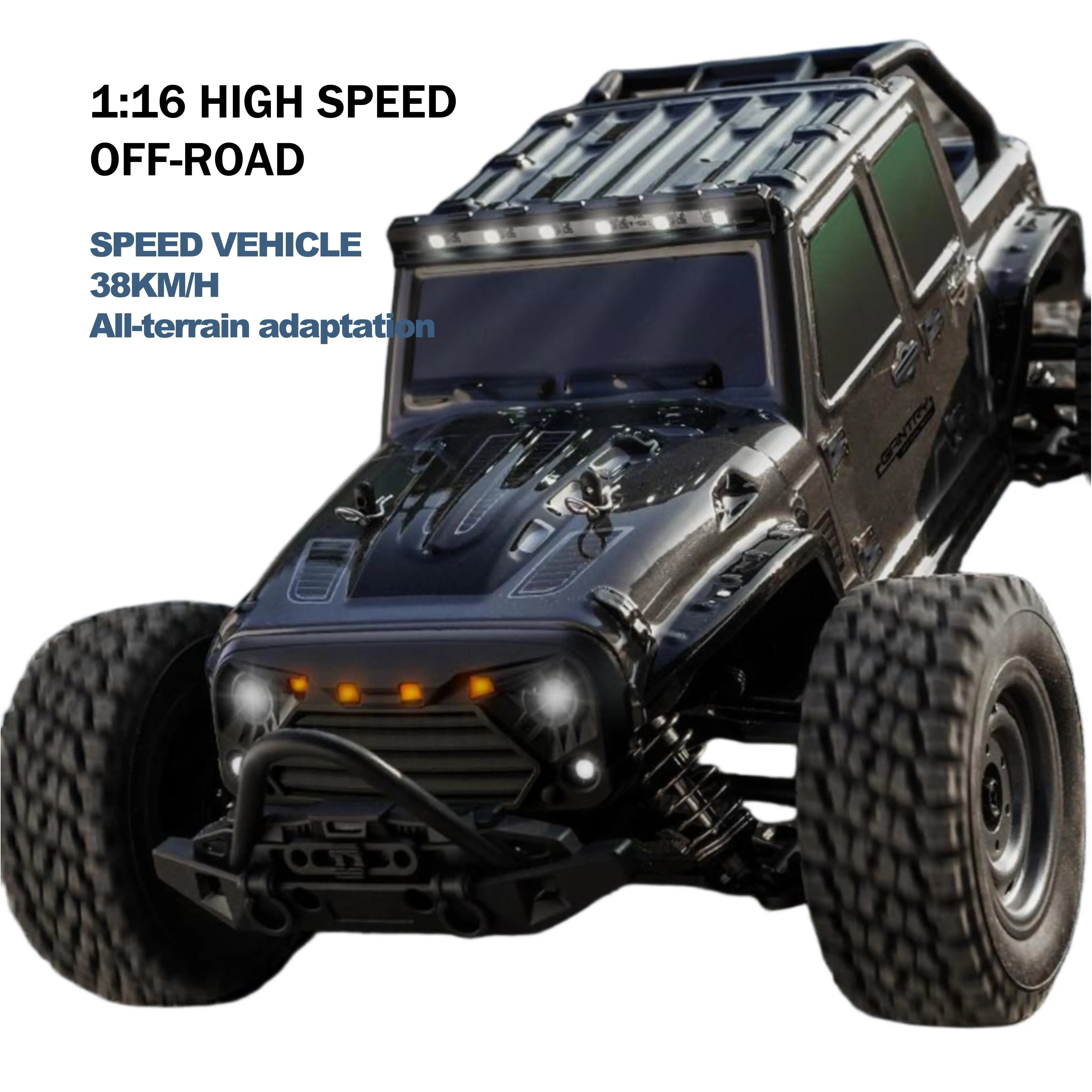 Hot Racing RC Car - 38km/h Speed with 80m Remote Control Distance PLAYPULSE RC