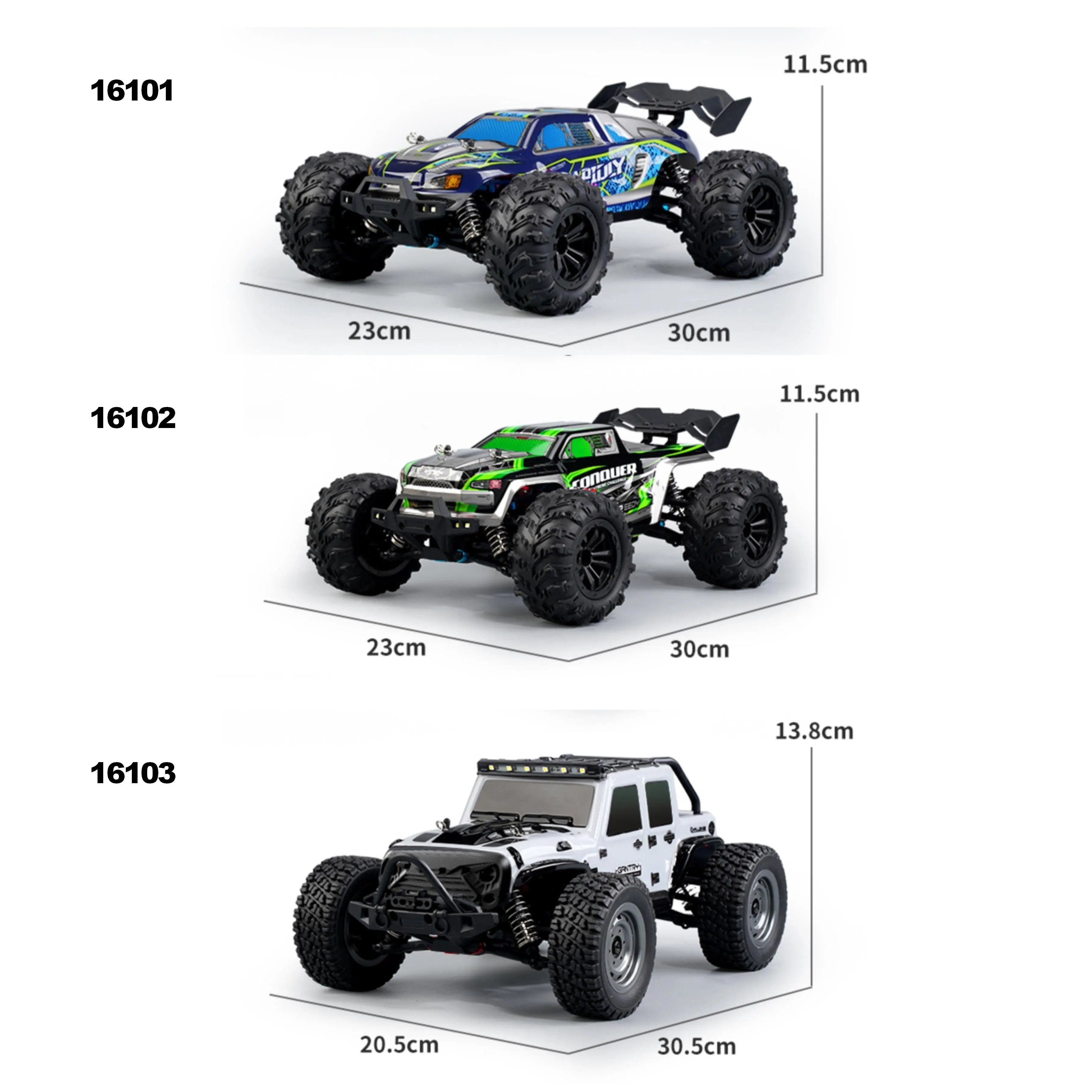 Hot Racing RC Car - 38km/h Speed with 80m Remote Control Distance PLAYPULSE RC