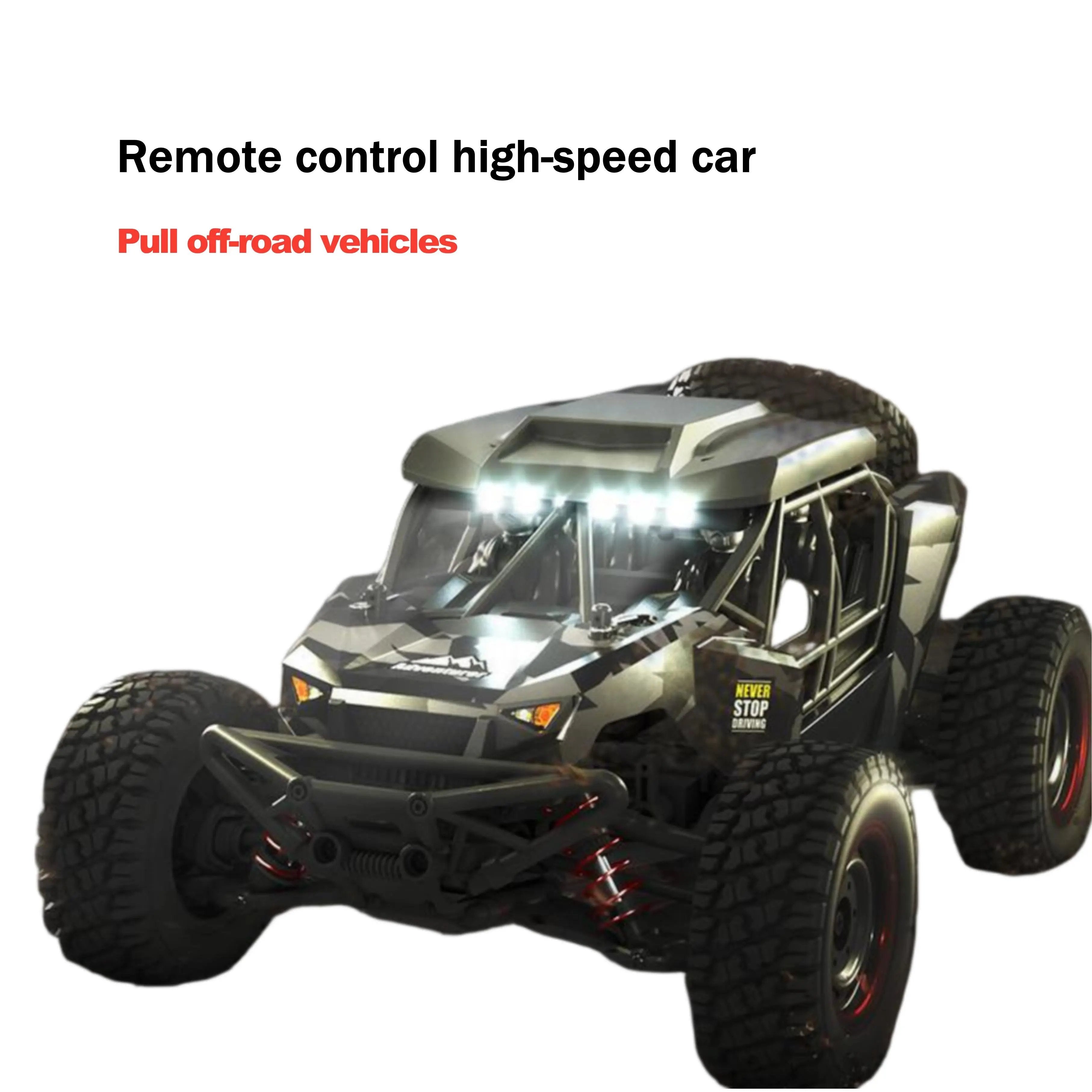 1:16 Scale 16106 4WD RC Monster Trucks-Remote control high-speed car- Pull off-road vehicles-PLAYPULSE RC