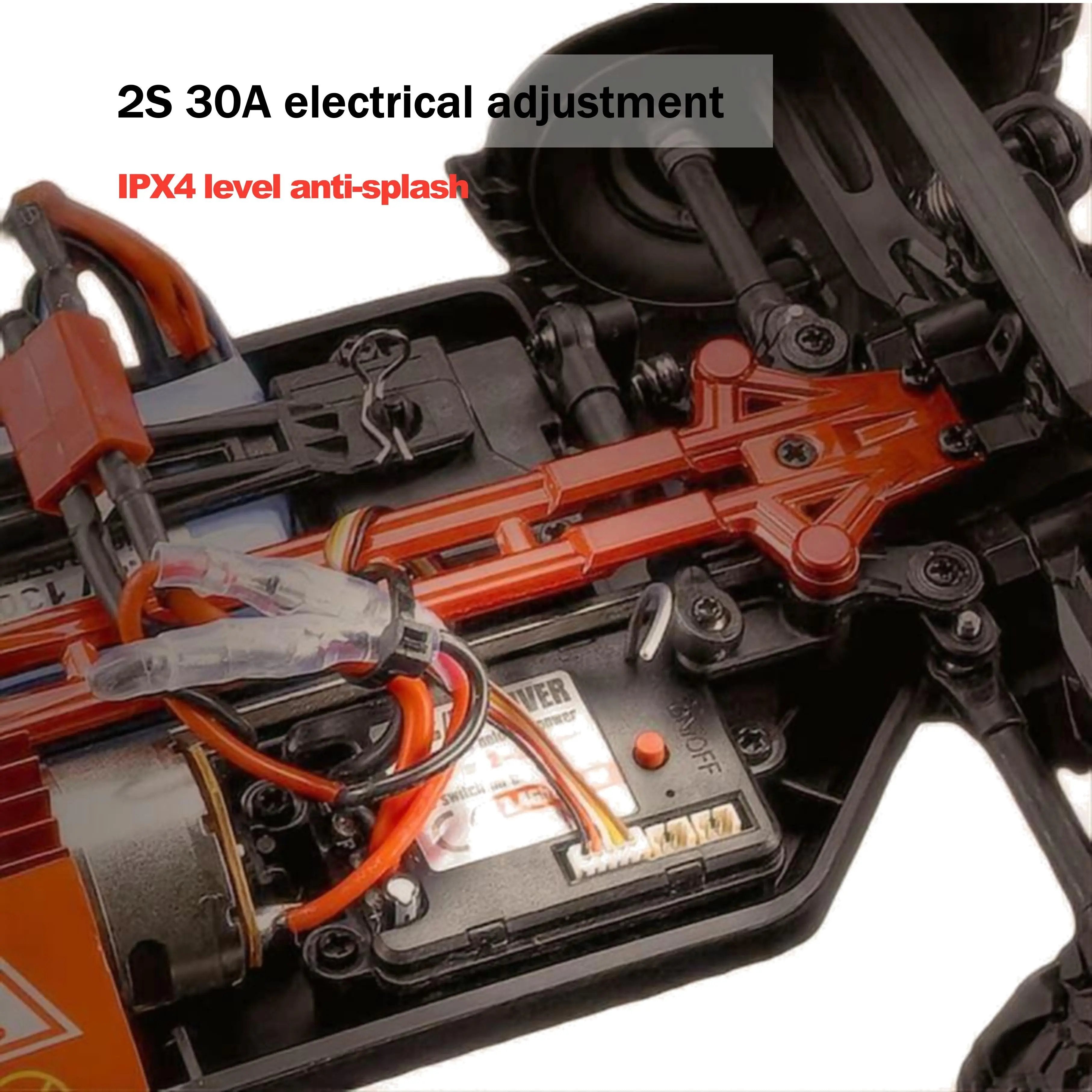 1:16 Scale 16106 4WD RC Monster Trucks-2S 30A electrical adjustment- PLAYPULSE RC