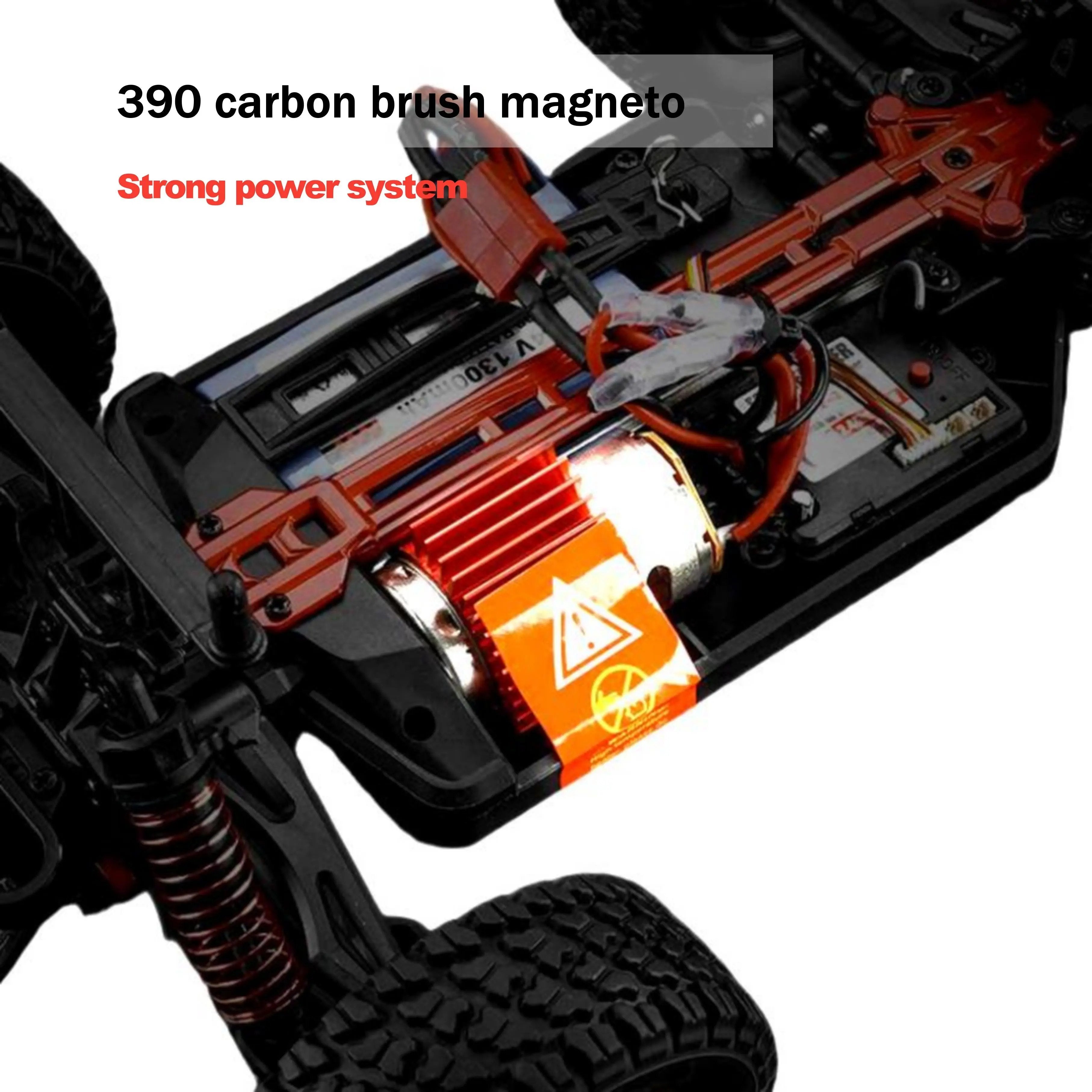 1:16 Scale 16106 4WD RC Monster Trucks-390 carbon brush magneto- PLAYPULSE RC