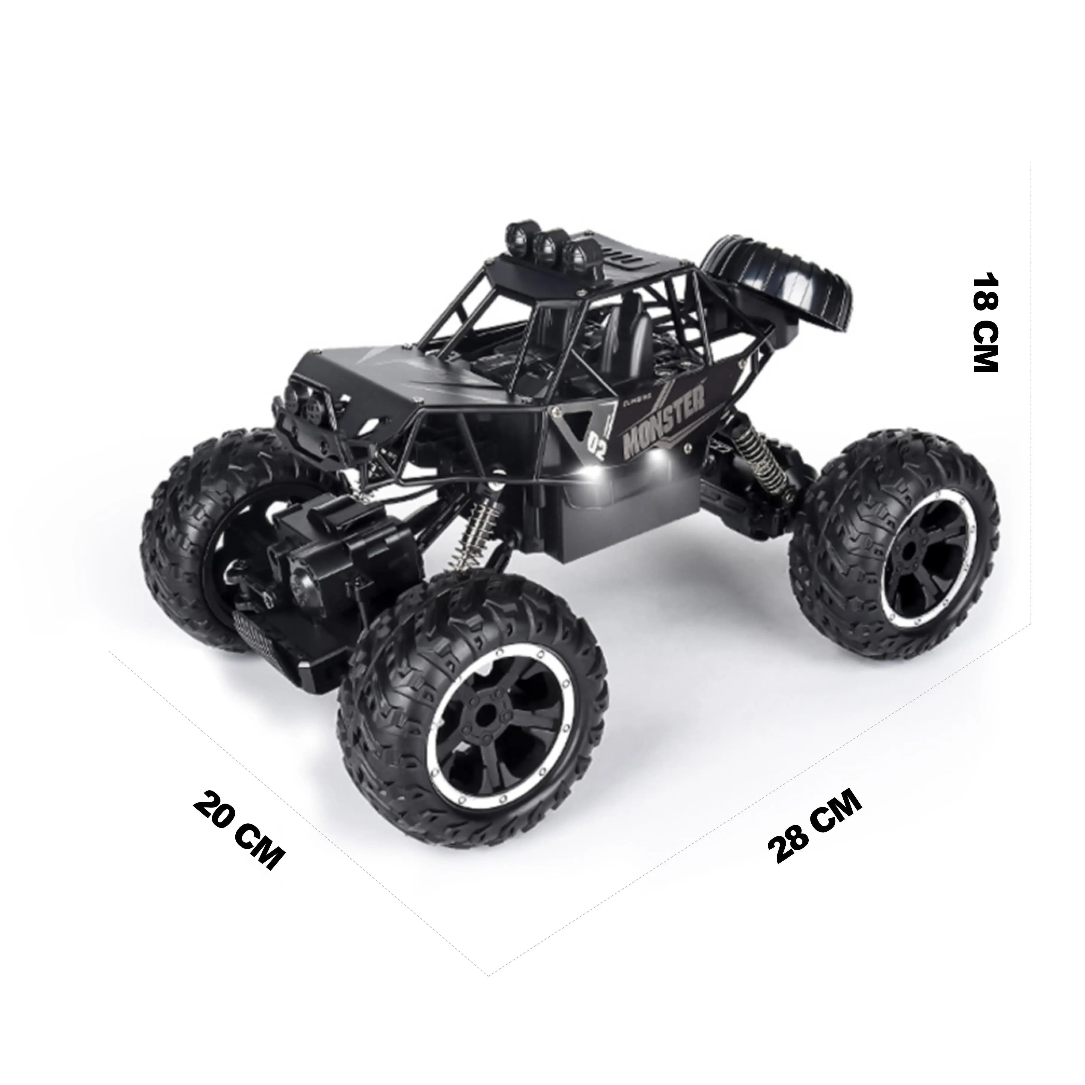 8837-1, 1:16 Scale RC Crawler - 2.4G 4WD Rock Crawler for Off-Road Adventure Product Dimensions- PLAYPULSE RC