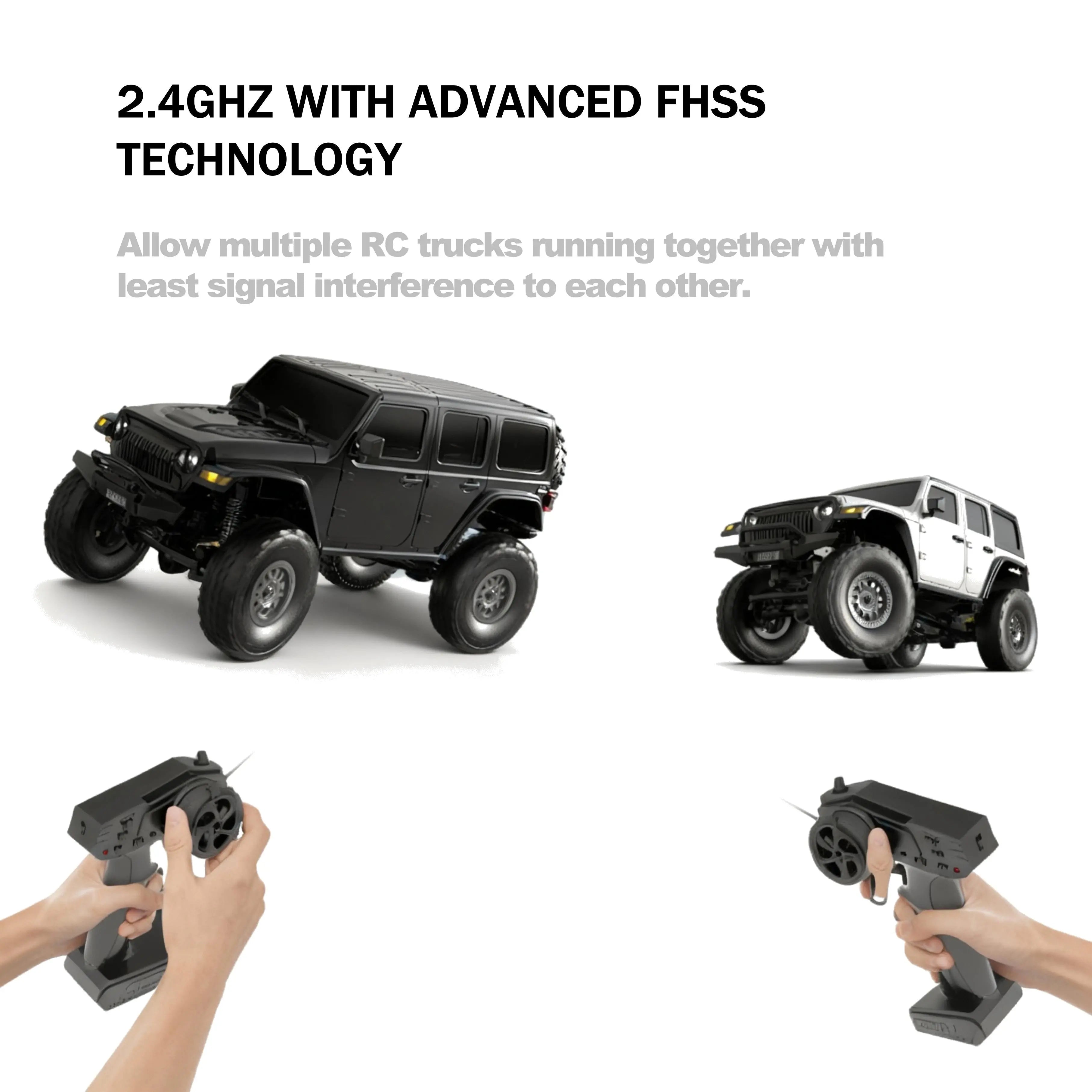 787-1 High-Performance RC Crawler Monster Truck for Rock Climbing PLAYPULSE RC