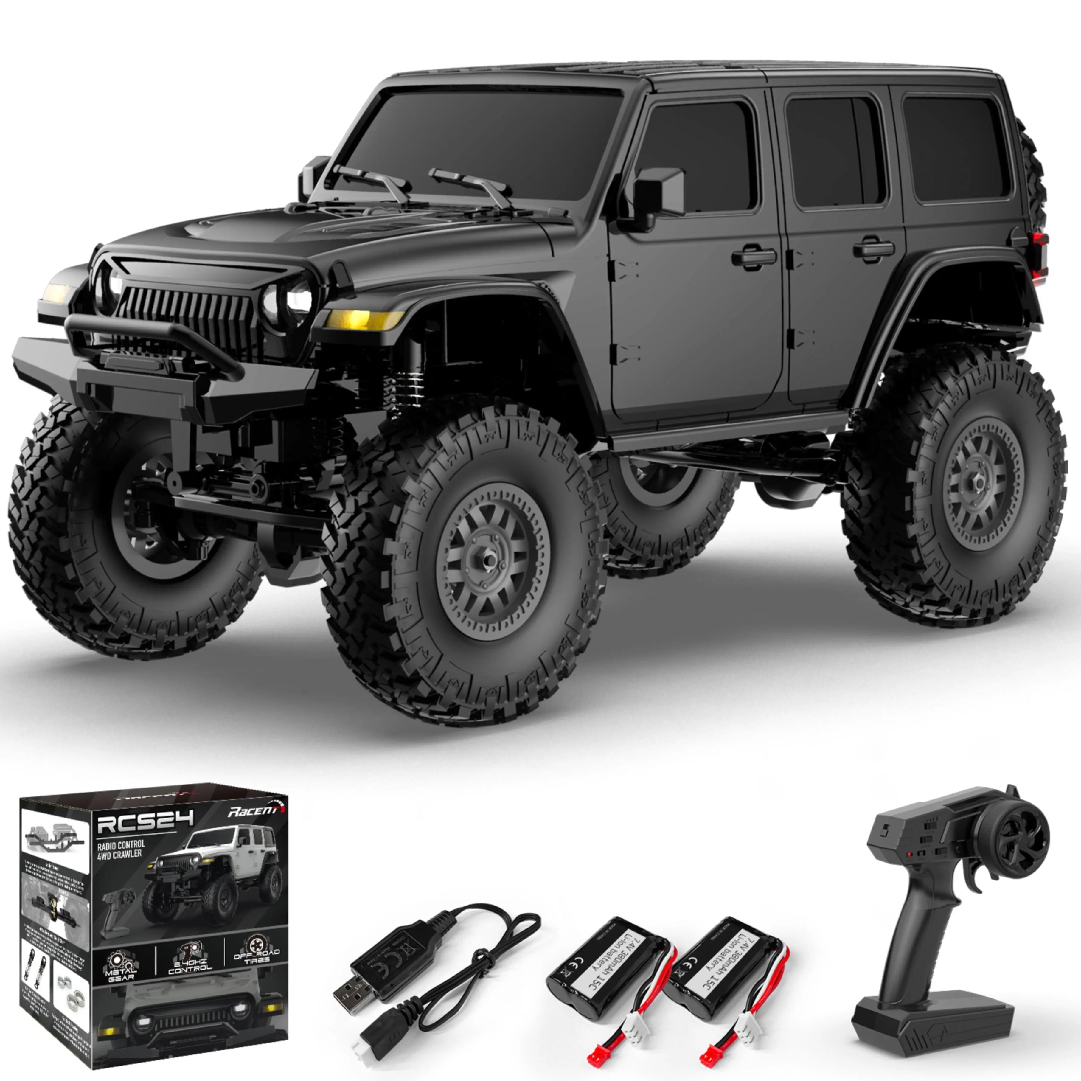 787-1 High-Performance RC Crawler Monster Truck for Rock Climbing PLAYPULSE RC