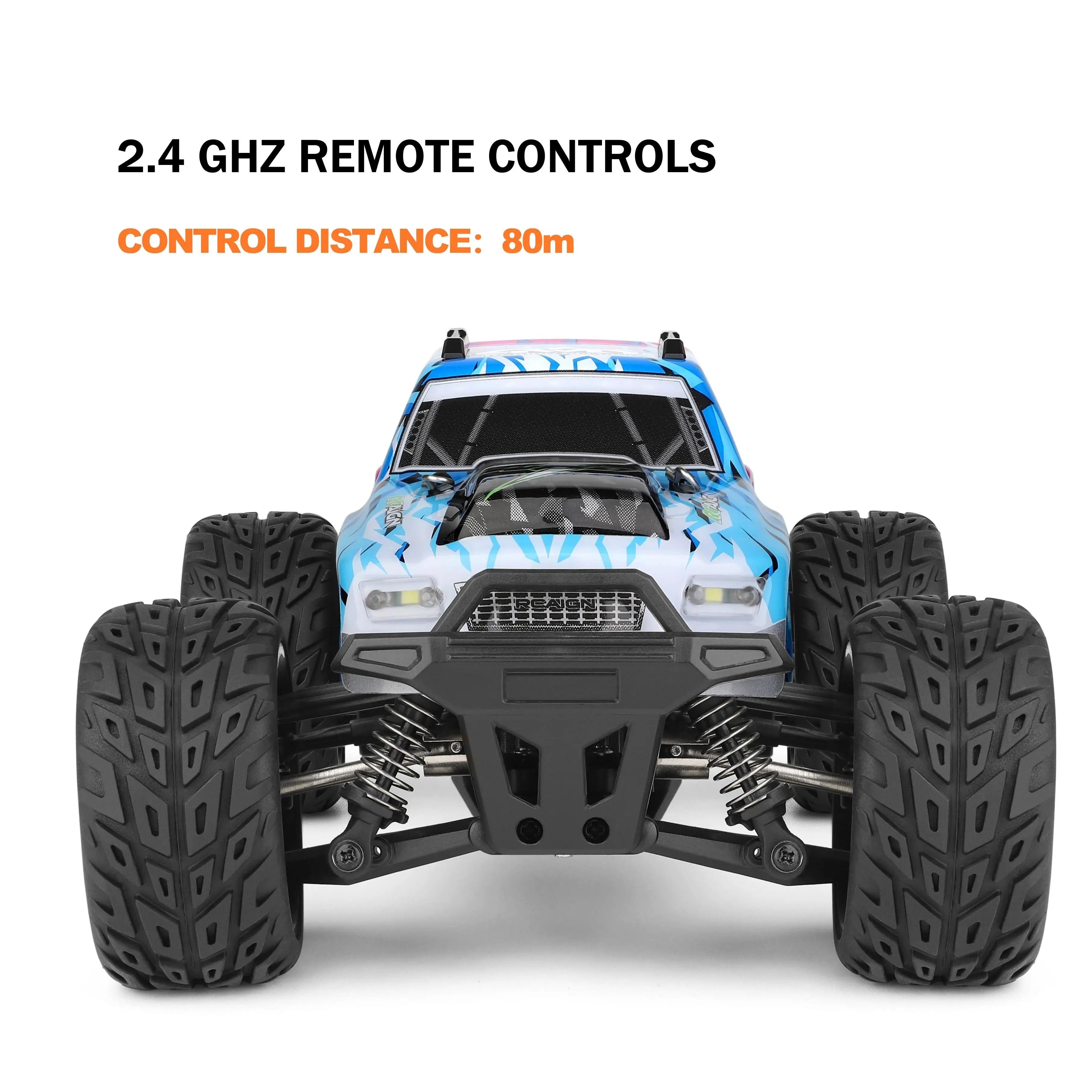 All Terrain Cheap RC Cars with LED Light, 1:20 4WD Off-Road Vehicle PLAYPULSE