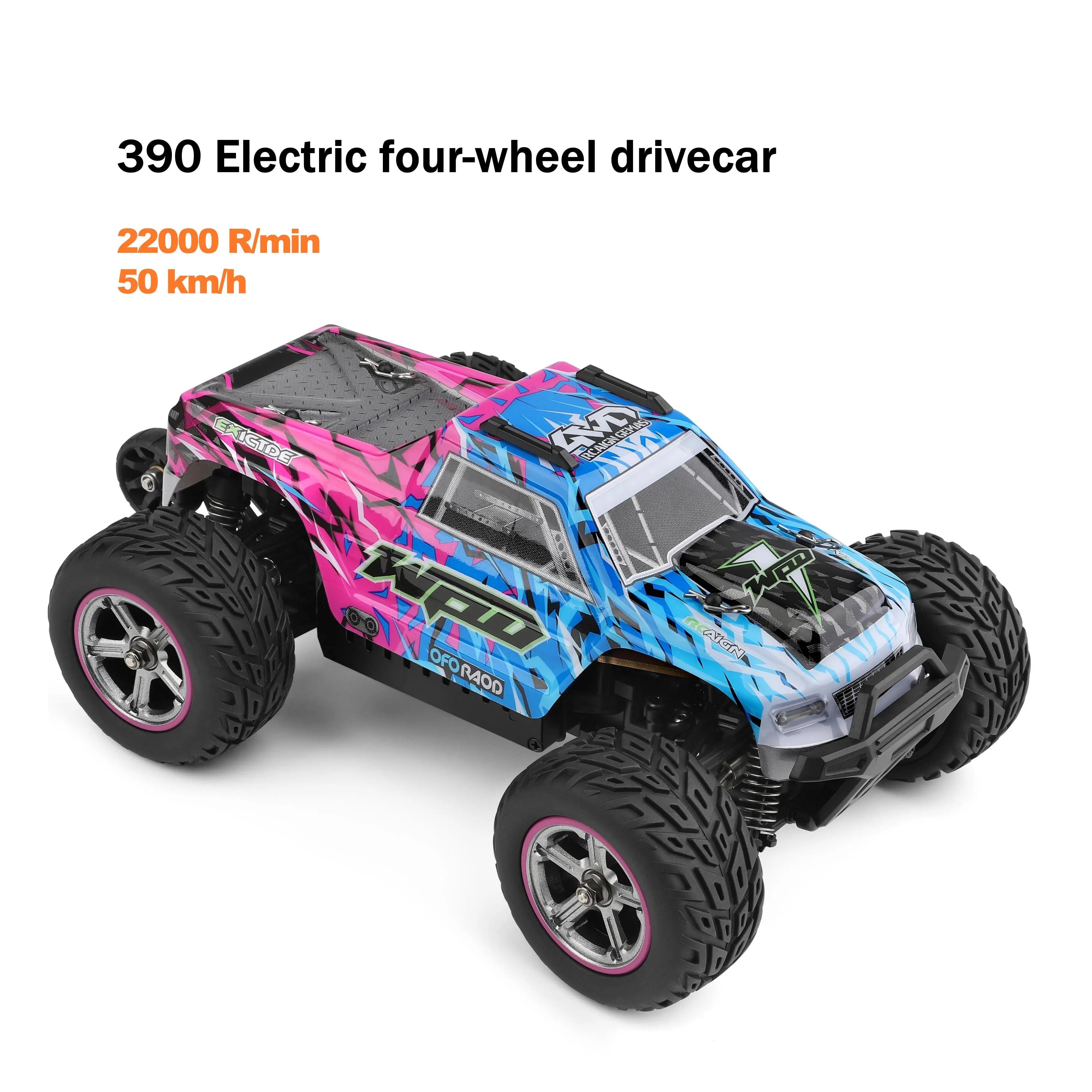 All Terrain Cheap RC Cars with LED Light, 1:20 4WD Off-Road Vehicle PLAYPULSE