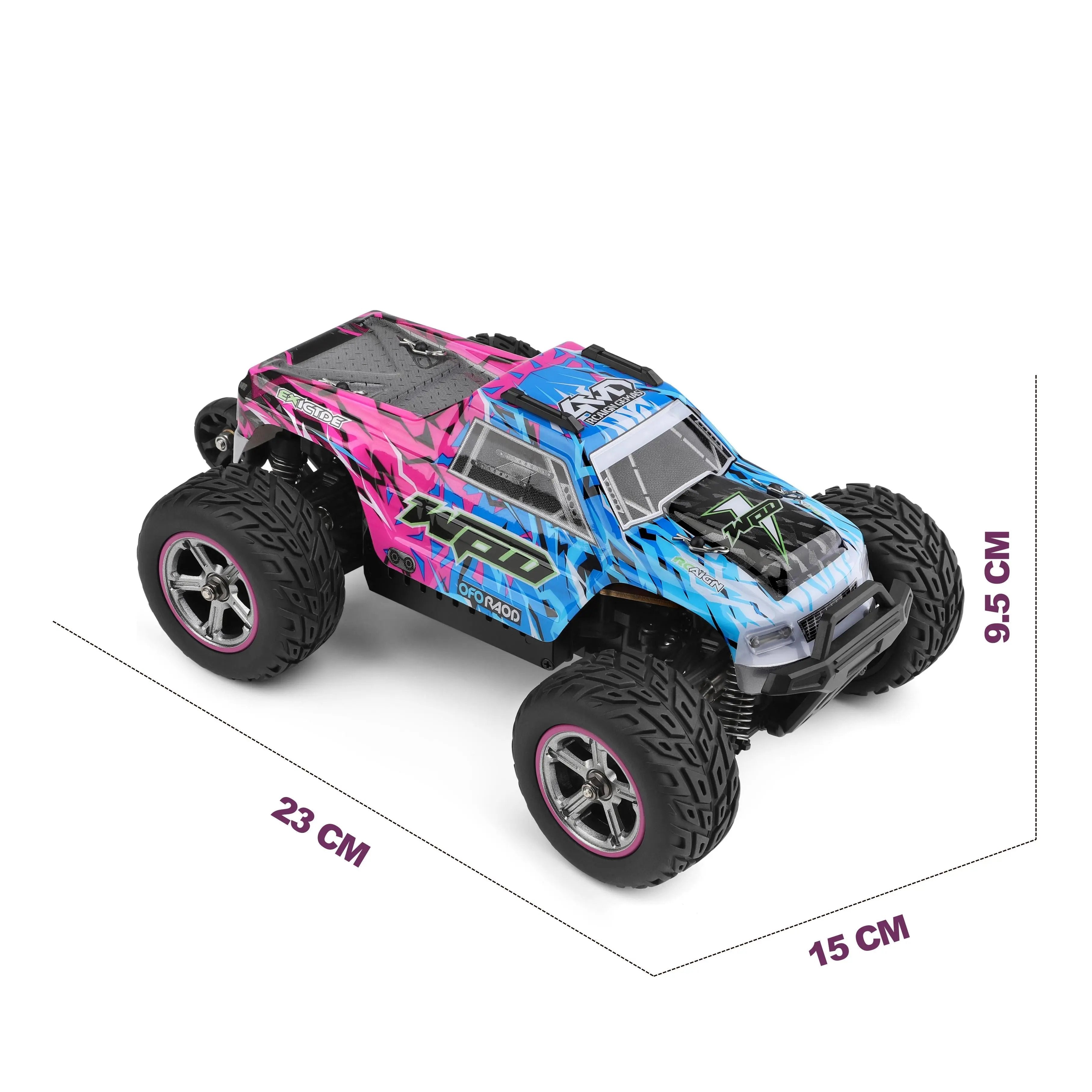 All Terrain Cheap RC Cars with LED Light, 1:20 4WD Off-Road Vehicle PLAYPULSE