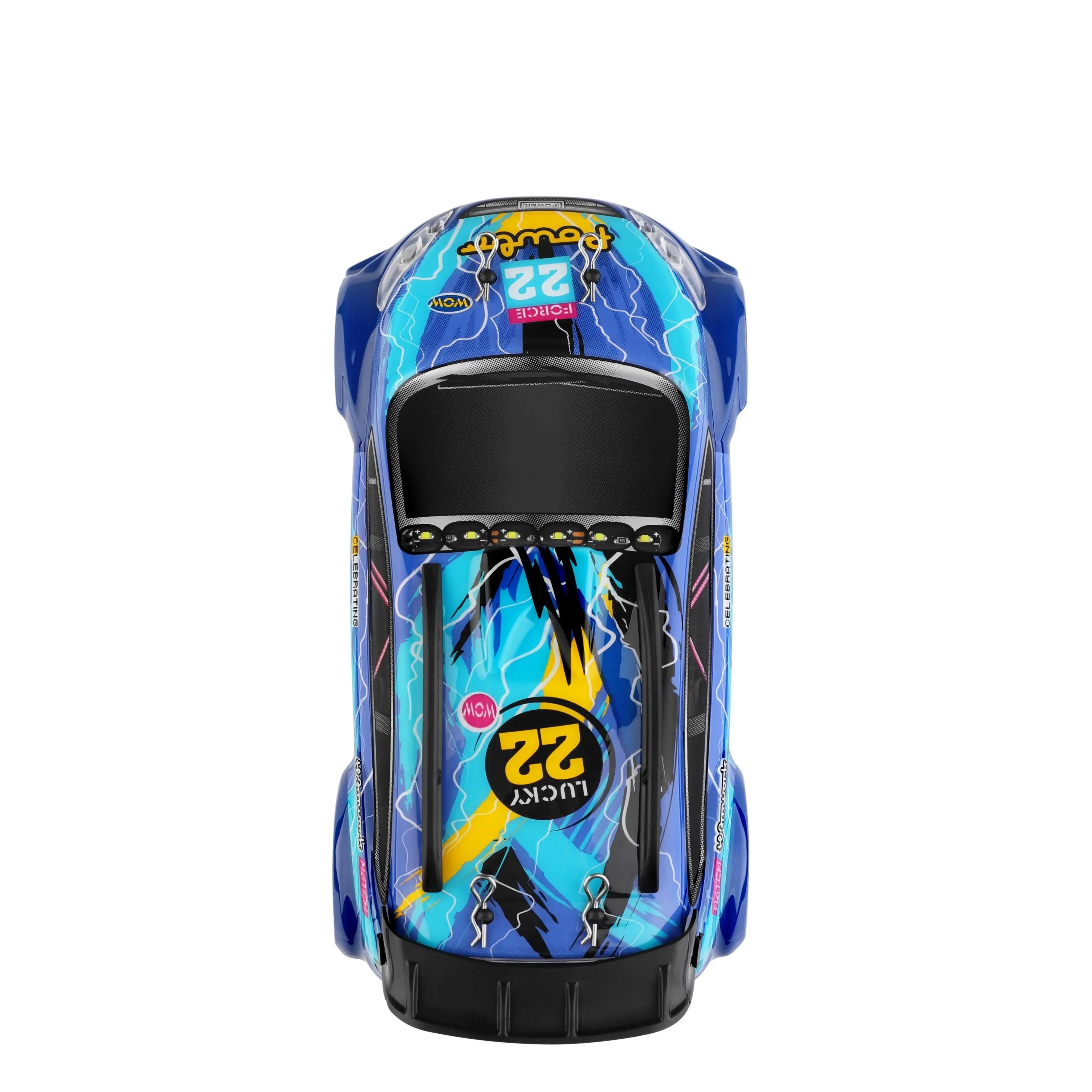 High-Speed 1:28 Scale 4WD RC Drift Car with LED Lights, Cheap RC Cars for Kids & Teens PLAYPULSE RC