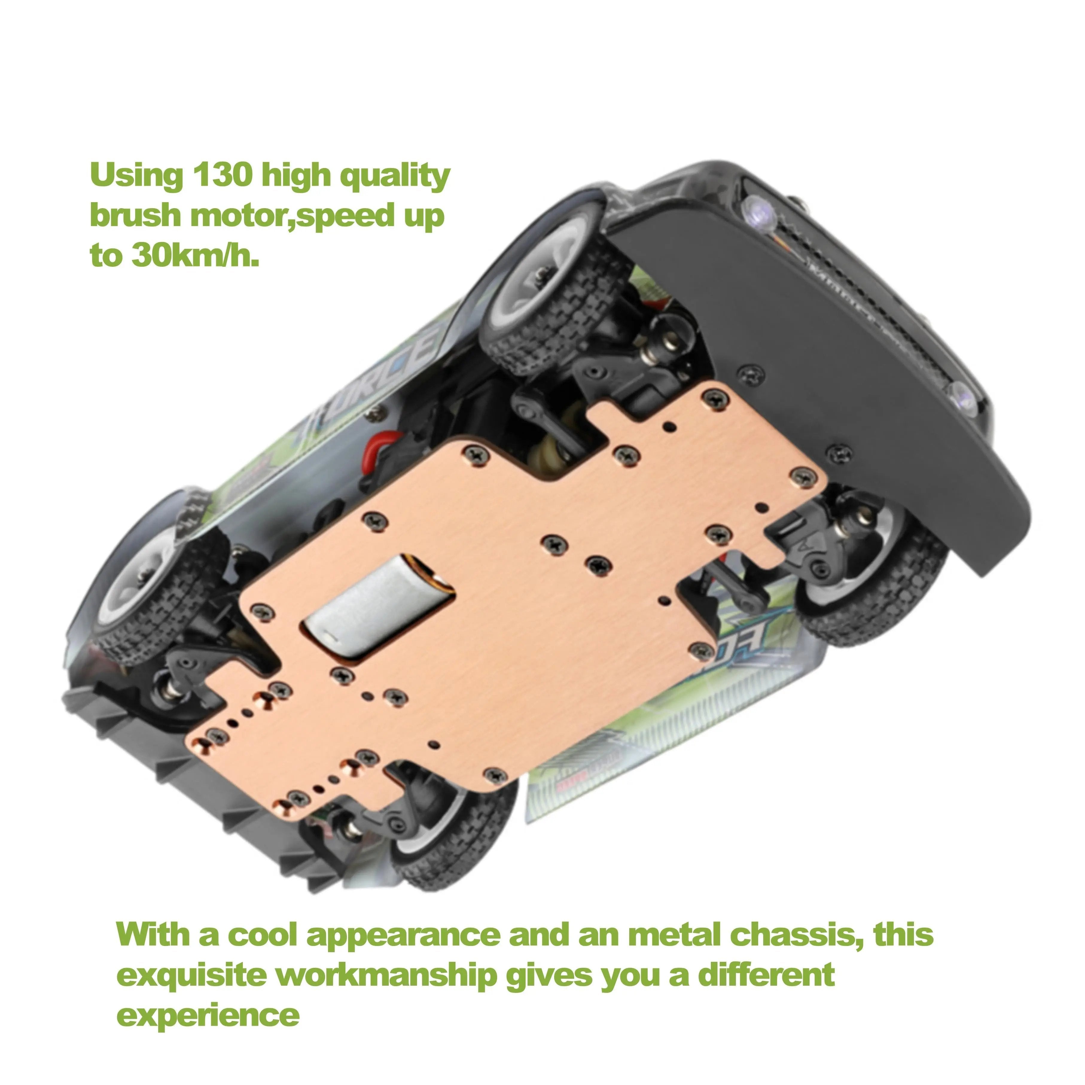 Cheap RC Cars with Brushed Motor for Drift Fun - 1:28 Scale 4WD Electric Short Truck - RC Cars | Remote Control Toys for Kids and Pets