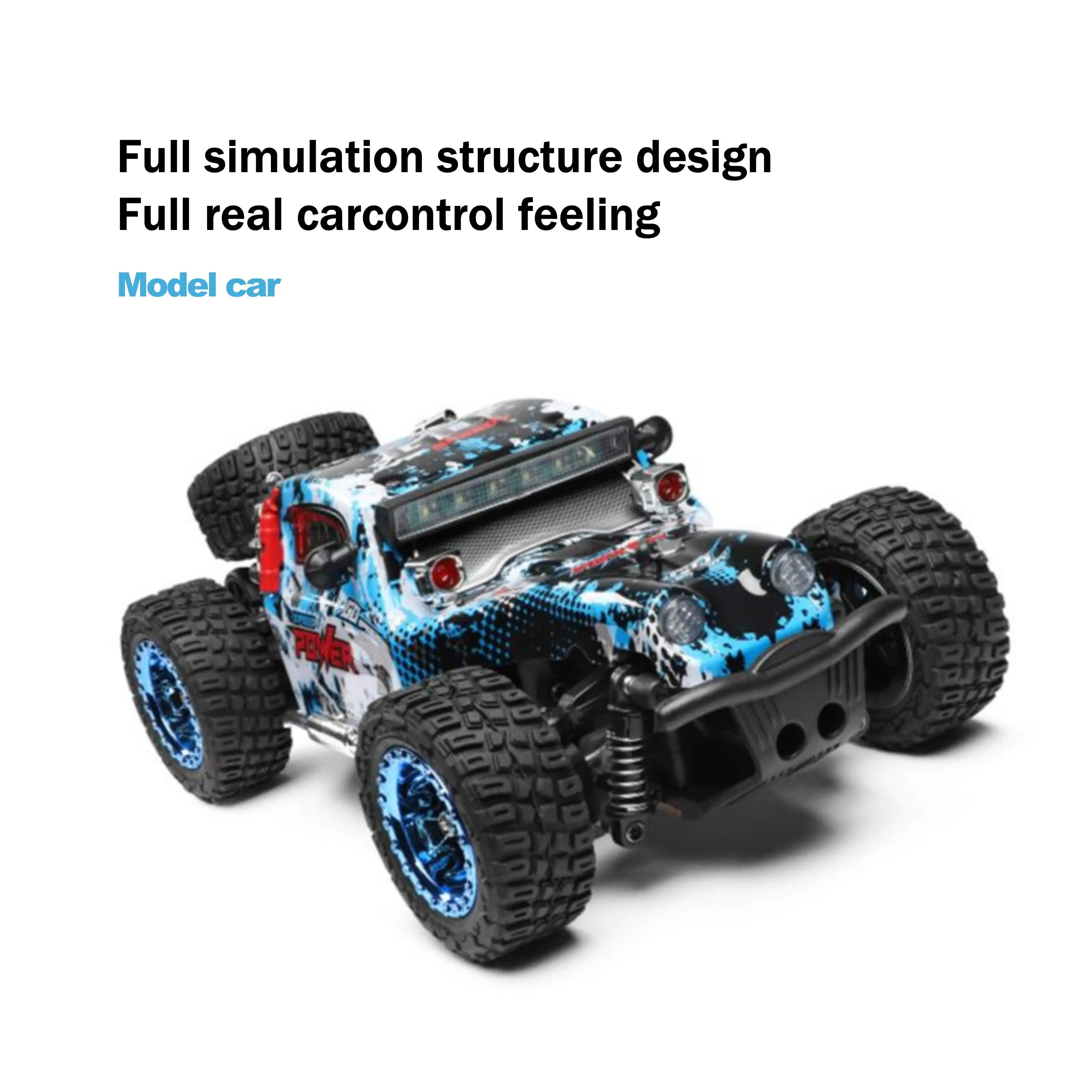 Hot Racing RC 1:28 Scale Electric 4WD Off-Road Truck for Climbing and Racing PLAYPULSE