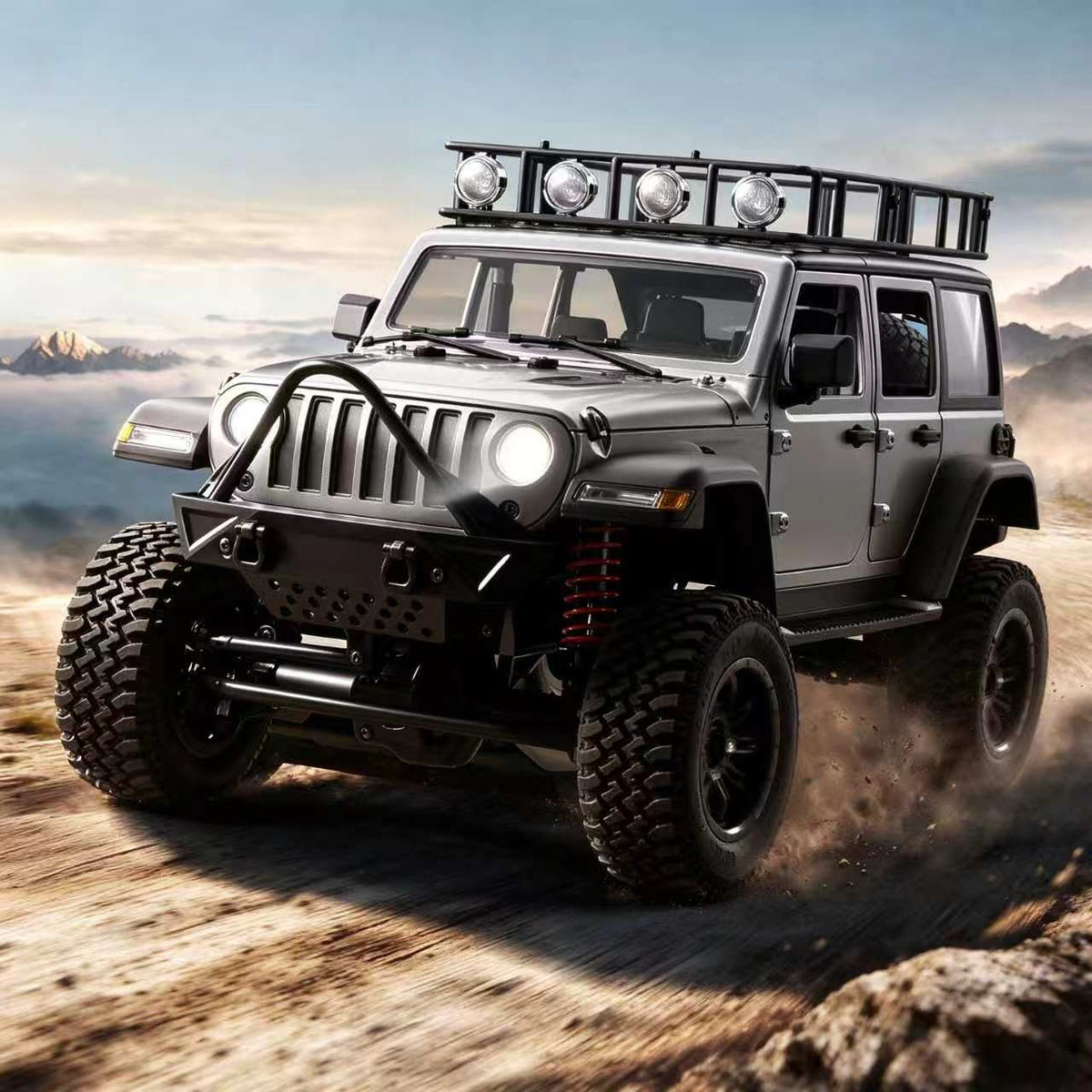 PlayPulseRC MN128 1:12 4WD RC Crawler Jeep