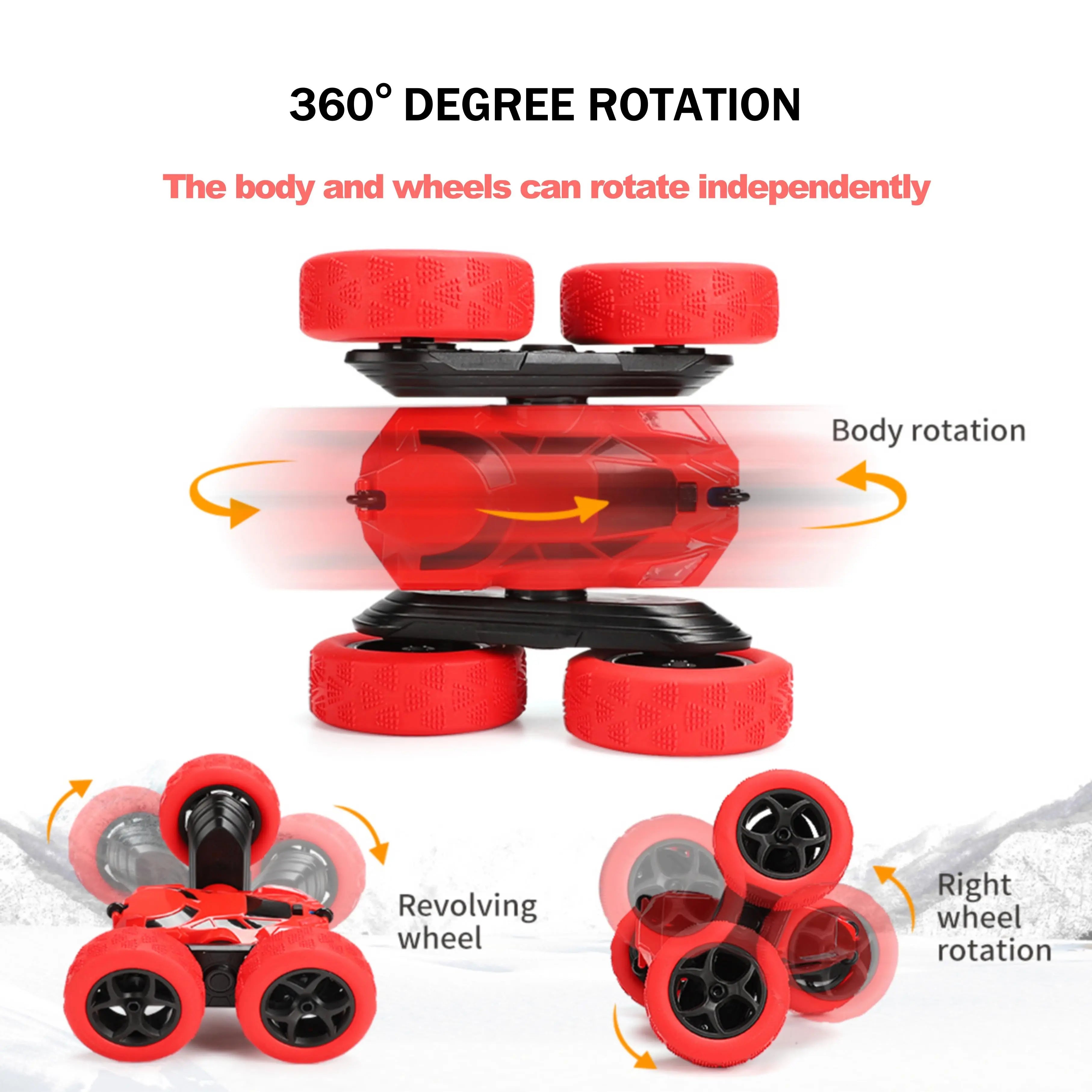 The body and wheels can rotate independently- PLAYPULSE RC