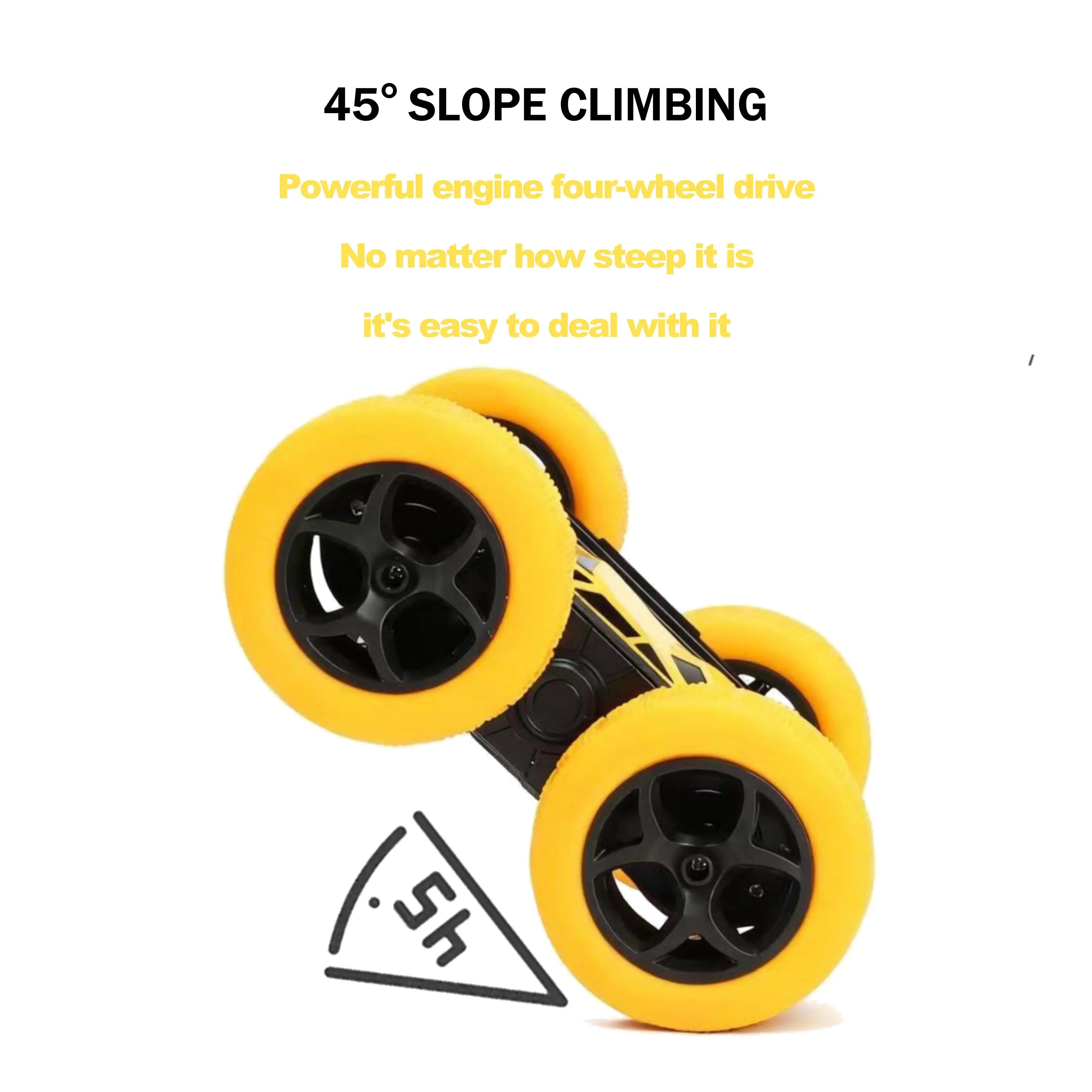 Powerful engine four-wheel drive No matter how steep it is it's easy to deal with it- PLAYPULSE RC