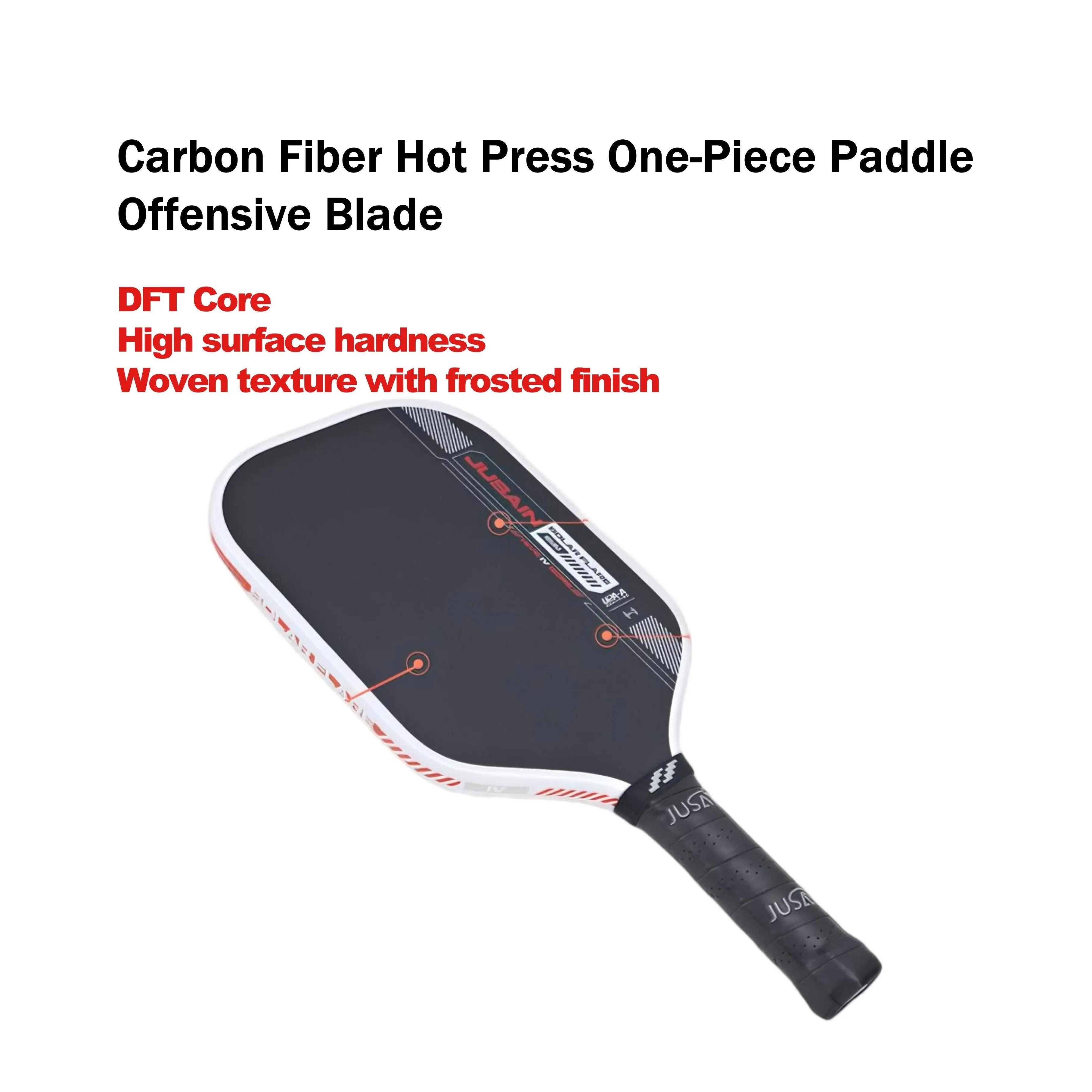 GEN4 Carbon Fiber Hot Pressing Integration Pickleball Paddle for Control and Power PLAYPULSE