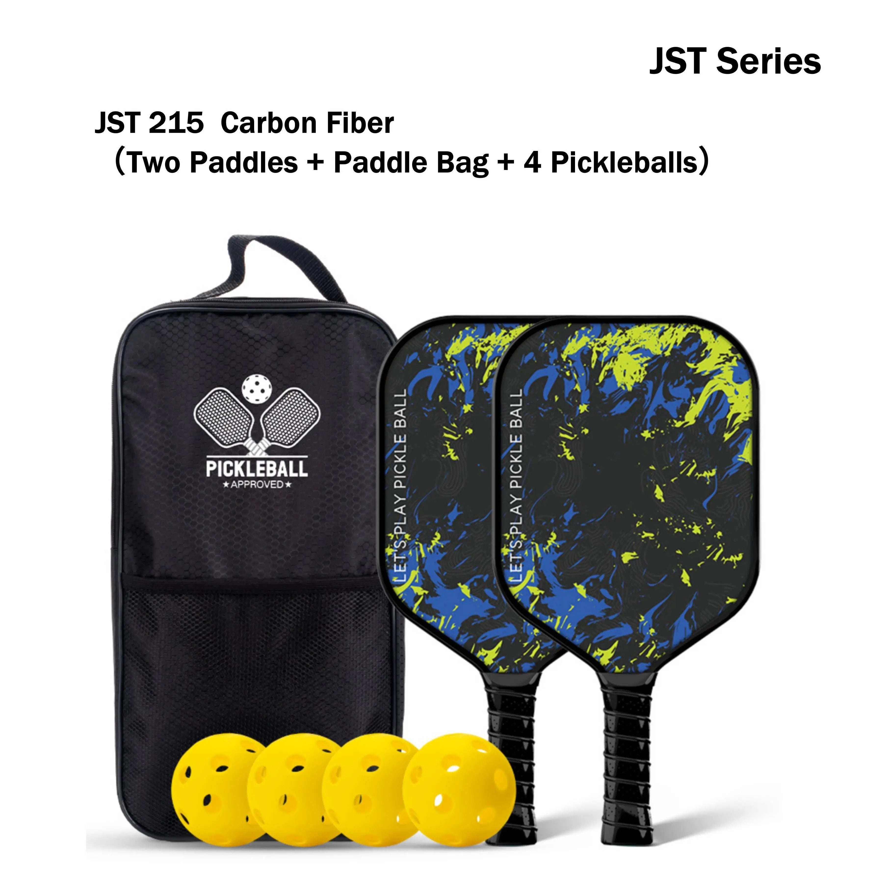 GEN4 Carbon Fiber Hot Pressing Integration Pickleball Paddle for Control and Power PLAYPULSE