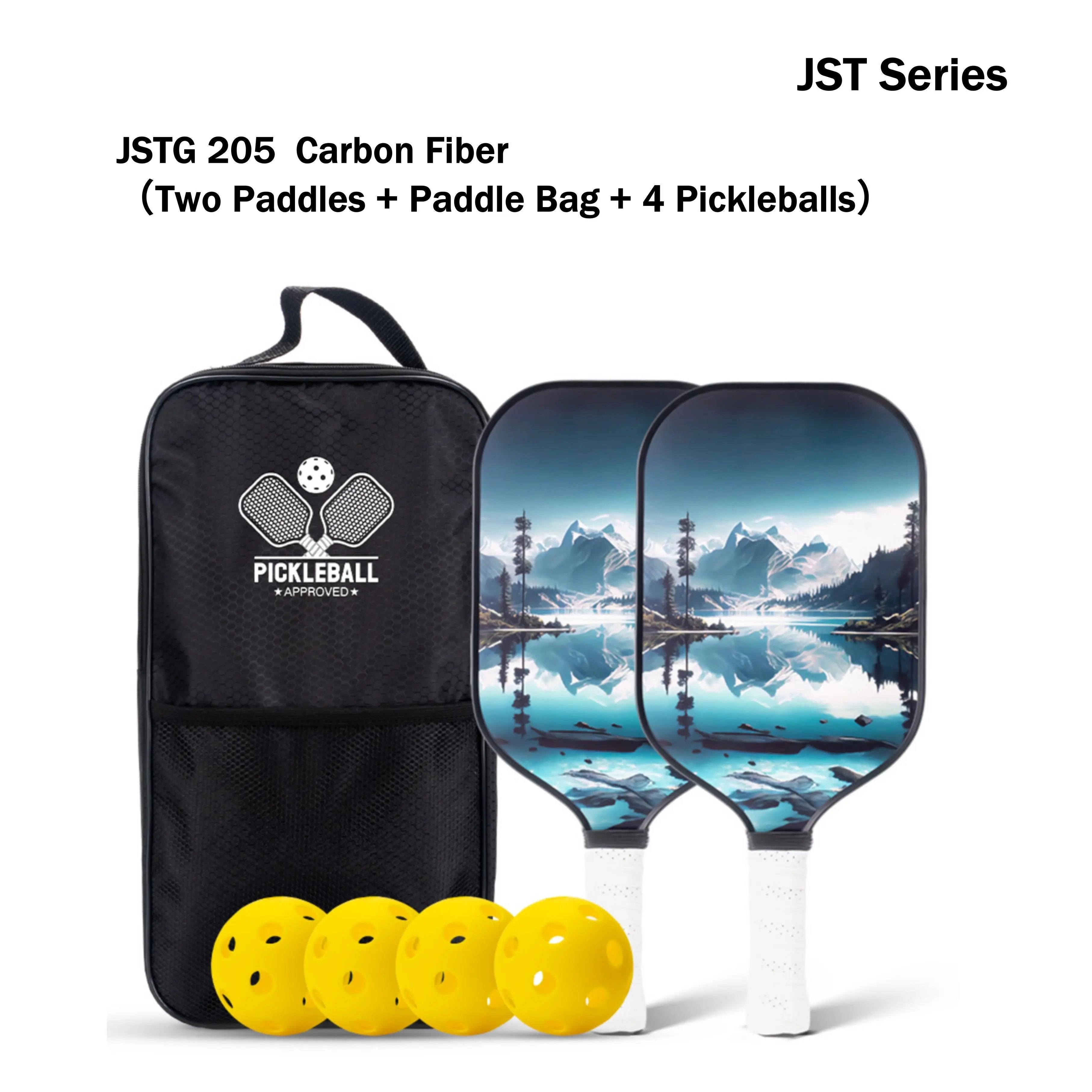 GEN4 Carbon Fiber Hot Pressing Integration Pickleball Paddle for Control and Power PLAYPULSE